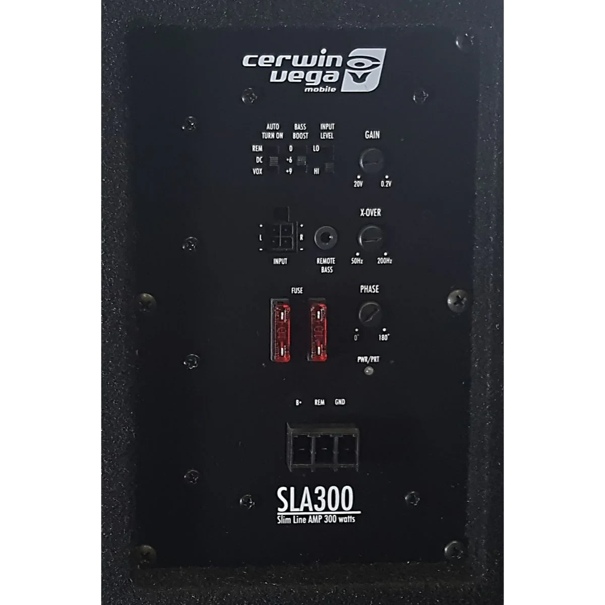 HED Series 10" Powered Subwoofer Vented Enclosure - H6TE10SV