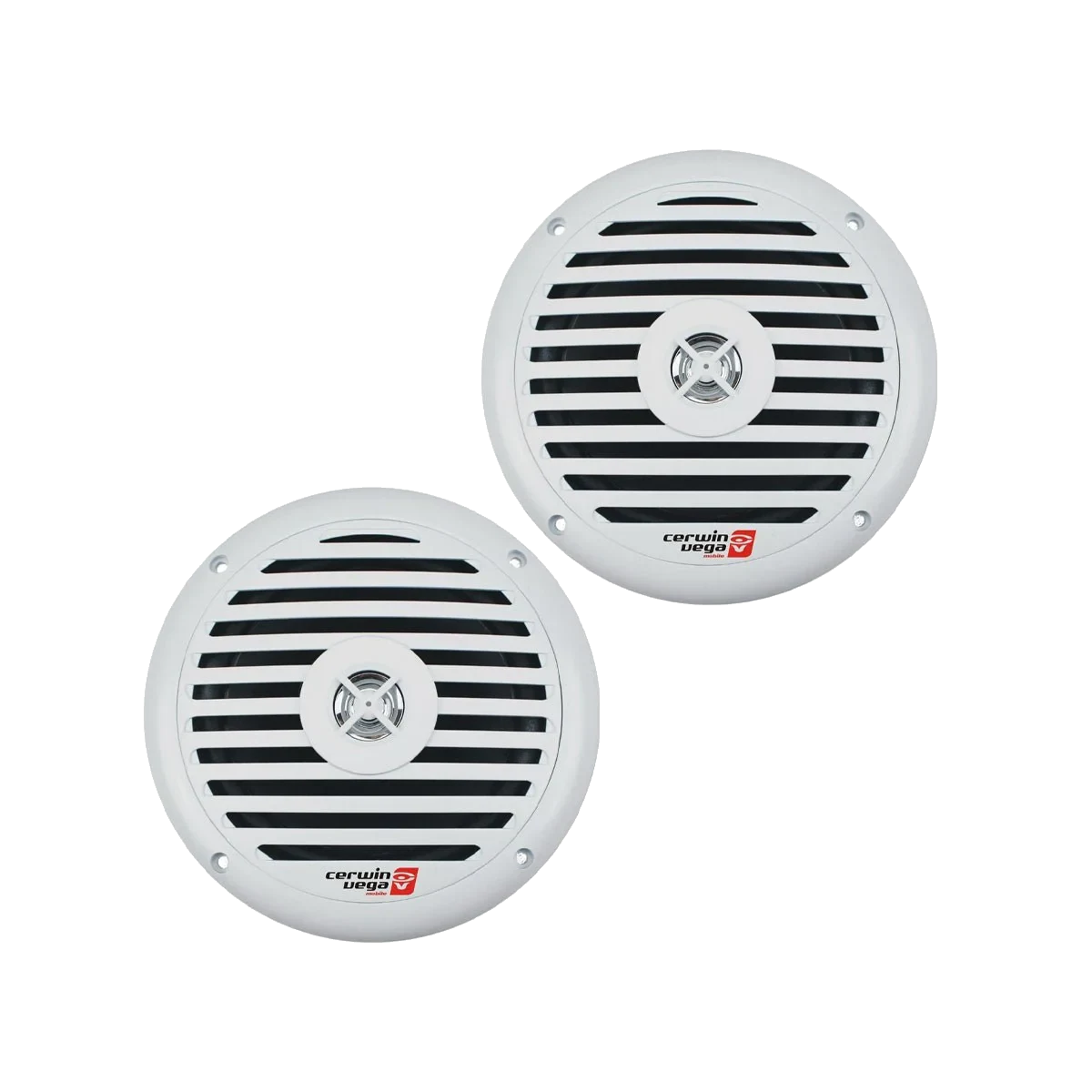 RPM XED 6.5" 2-Way Marine Grade Coaxial Speakers - White - XM65W