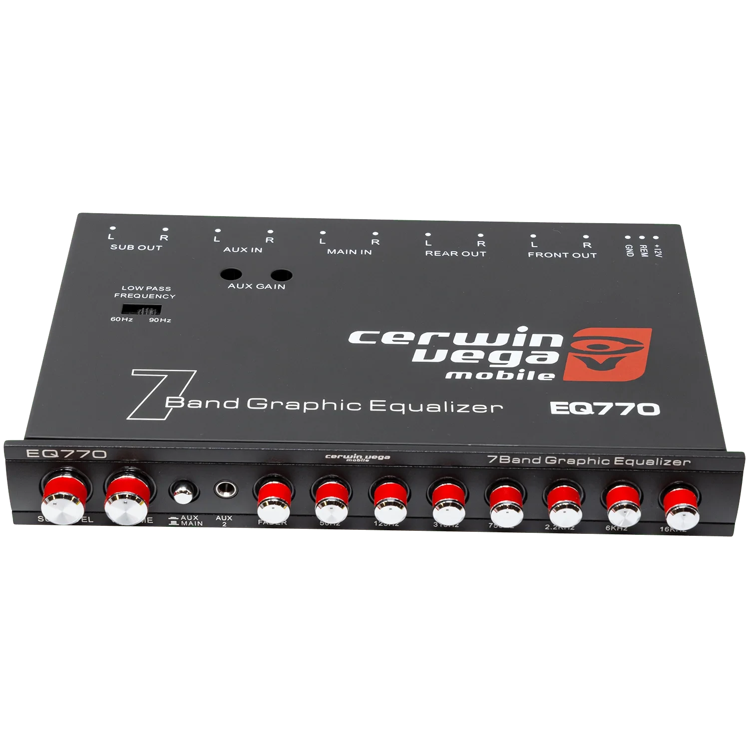 7-Band Parametric EQ with AUX Input - EQ-770