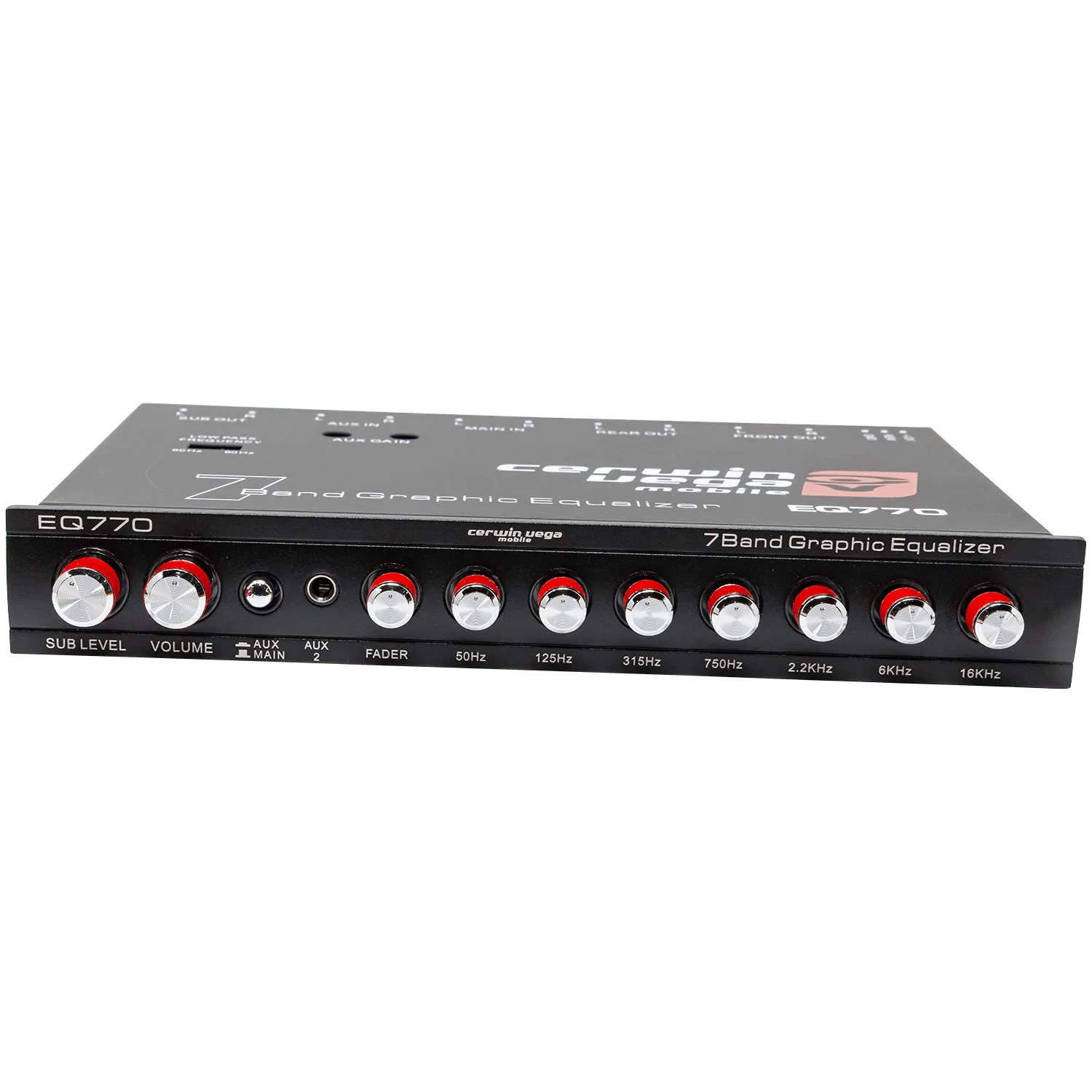 7-Band Parametric EQ with AUX Input - EQ-770