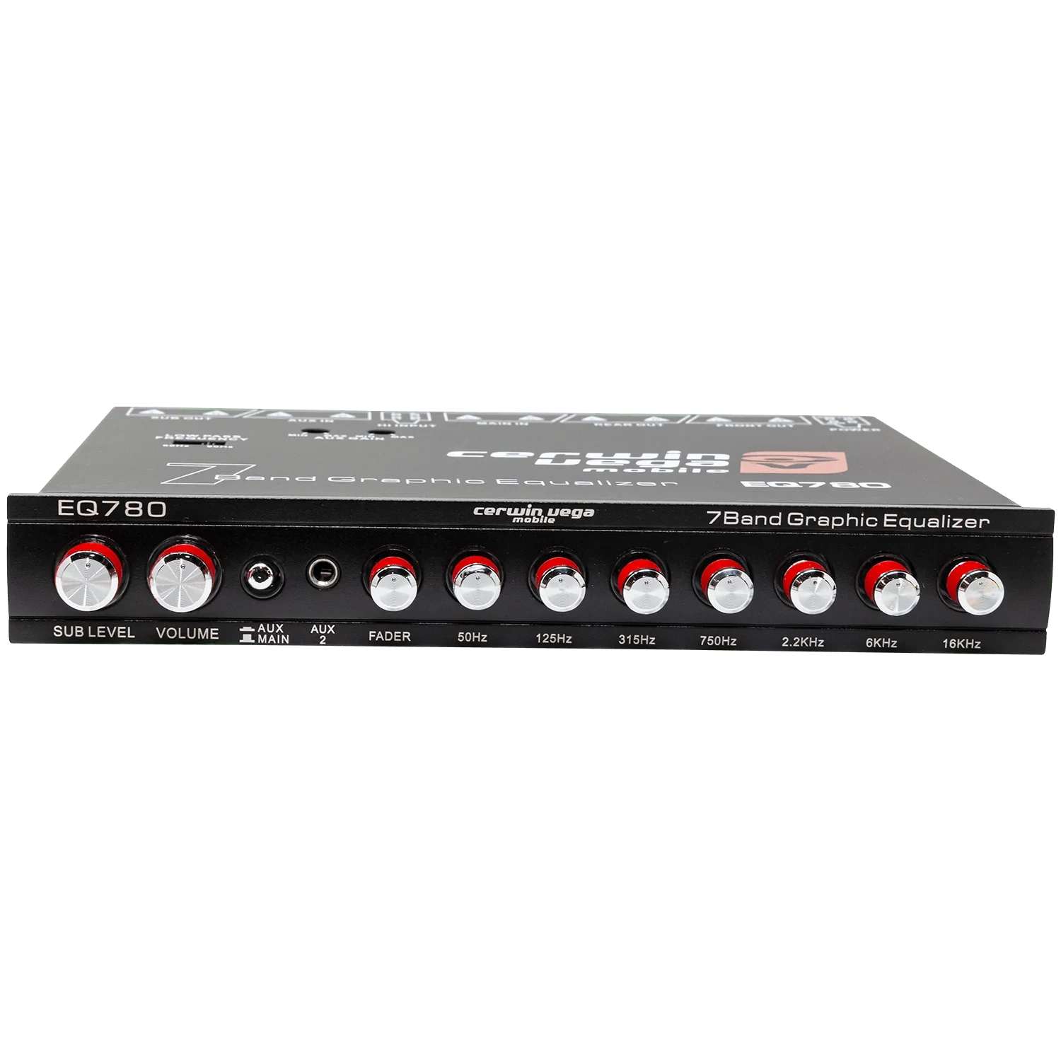 7-Band Parametric EQ with Auxiliary Input - EQ780