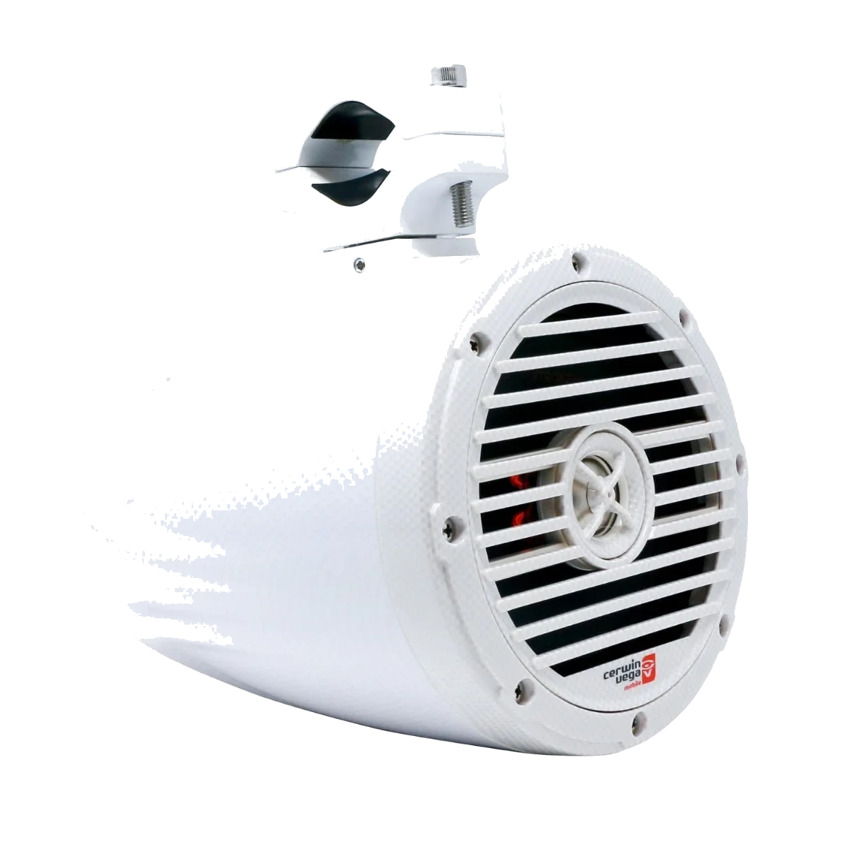 SMC65CFW - 6.5" STROKER RPM 400W 3-way Speaker Canister Kit Carbon Fiber White