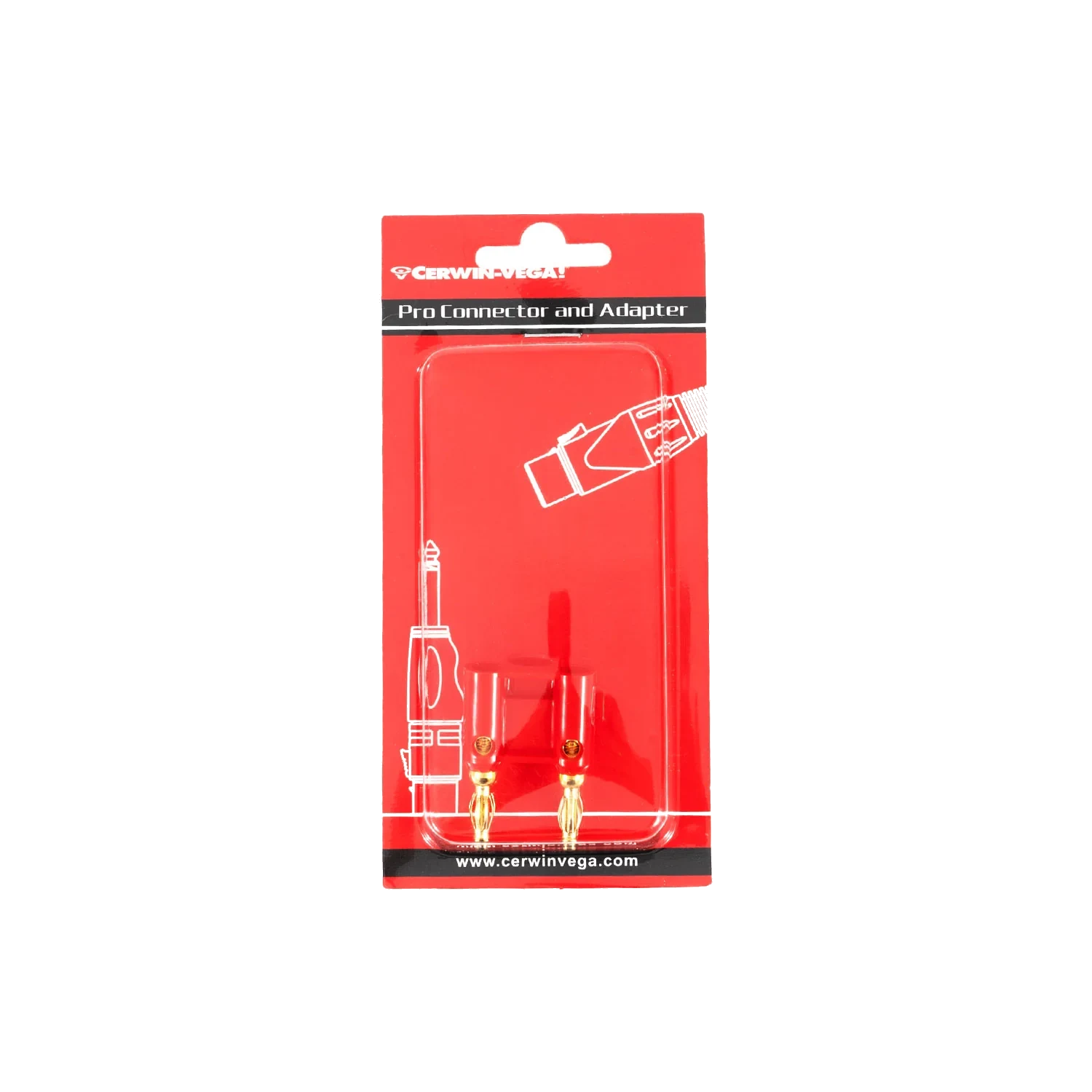CBLDBP15R - DUAL BANANA PLUG - RED