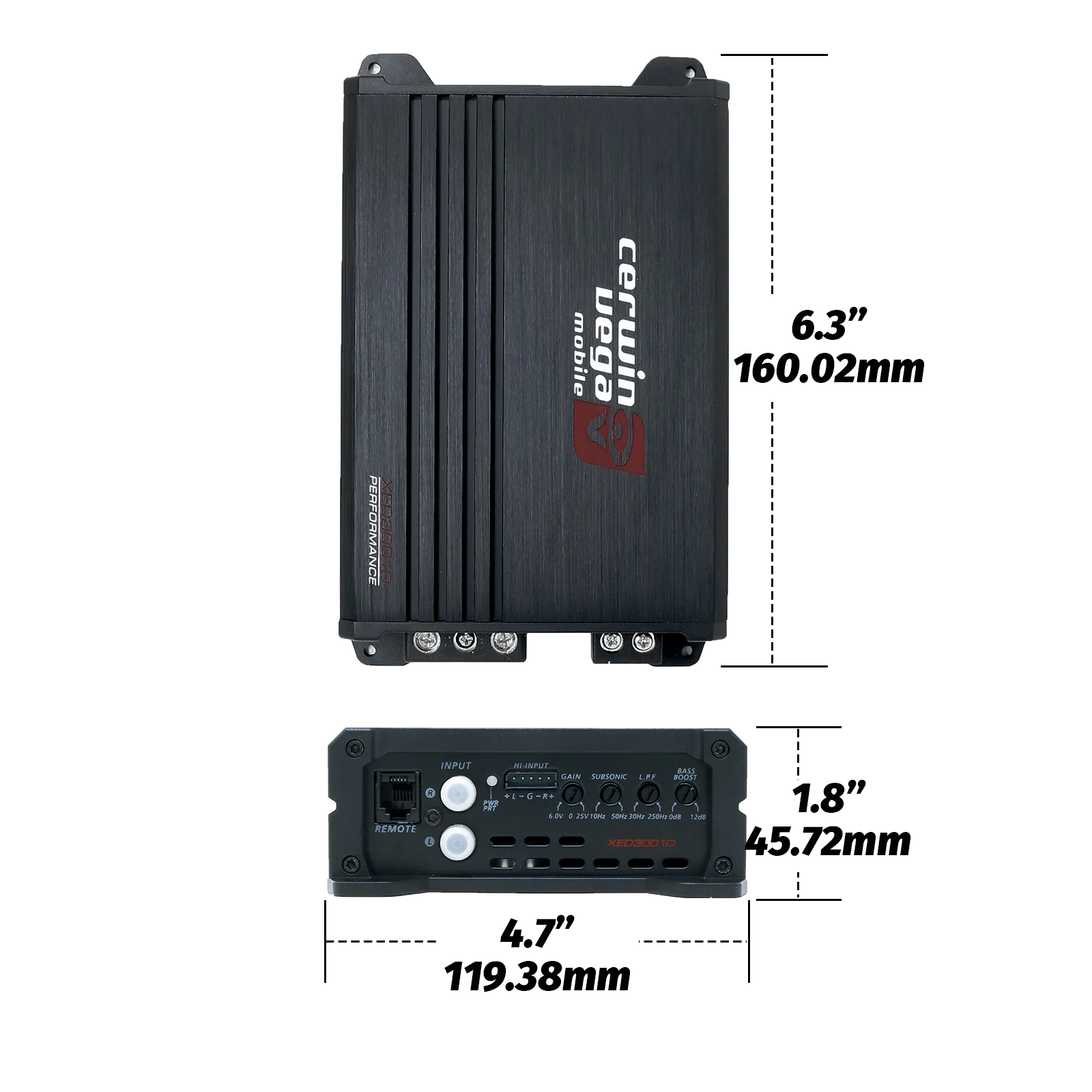 XED Series Dual 12" Vented Enclosure & Amplifier Bass Package - BKX212V