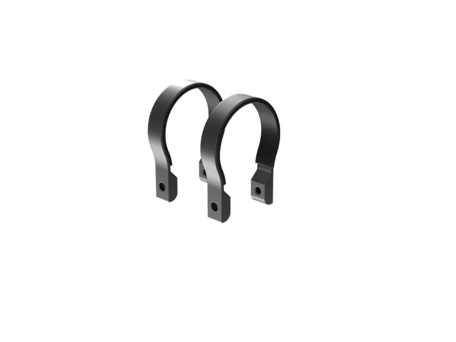 CLAMP RING for pods, extruded aluminum, anodizing silver or black,rubber pads, 4pcs one brown box-silver or box black color