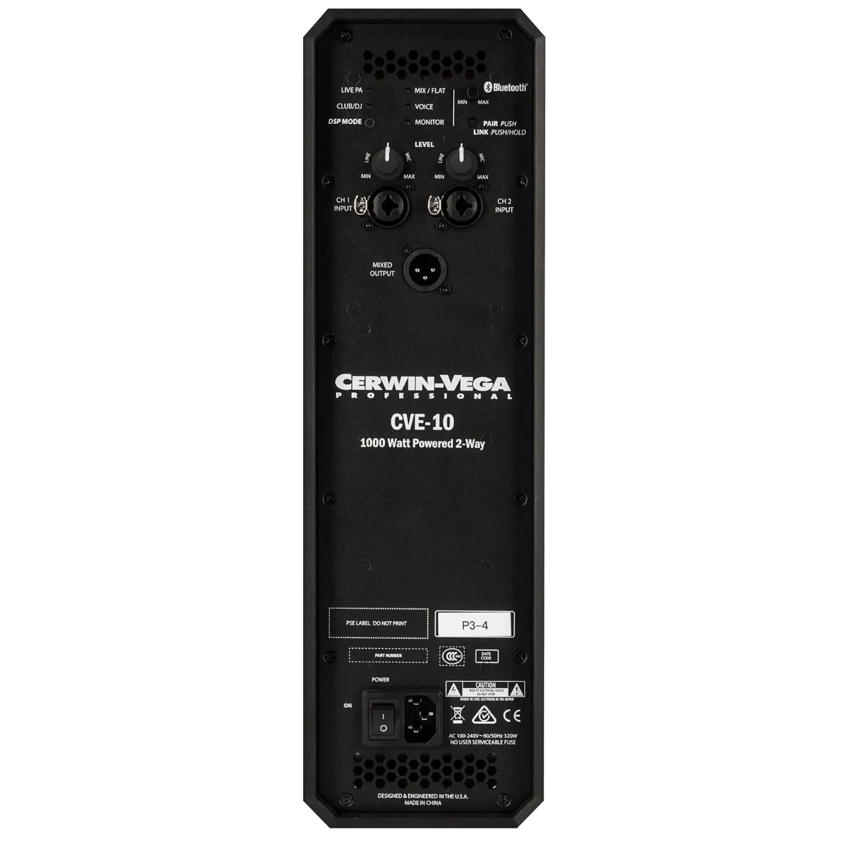 CVE-10 10" 2-Way Powered Loudspeaker