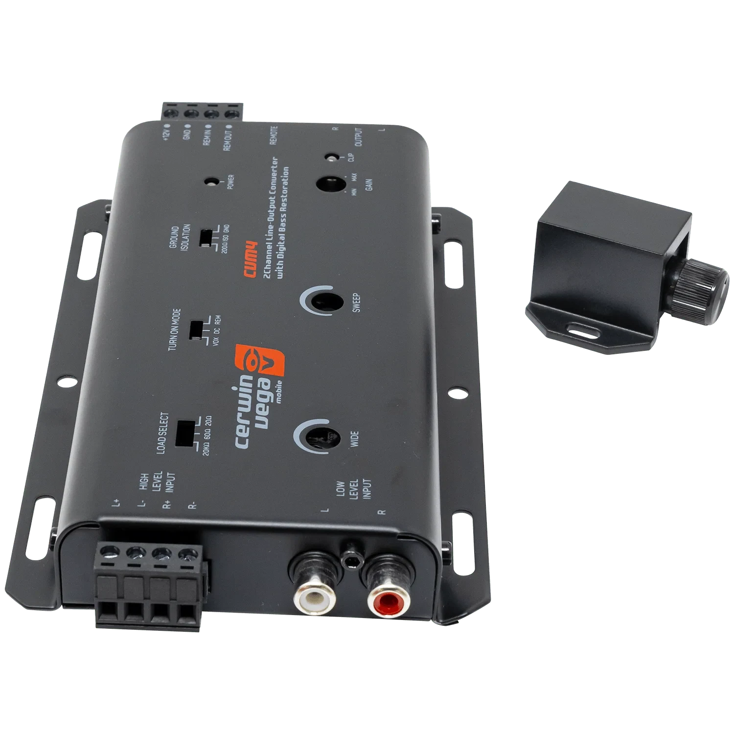 2-Channel Line Output Converter and Bass Enhancement Processor - CVM4