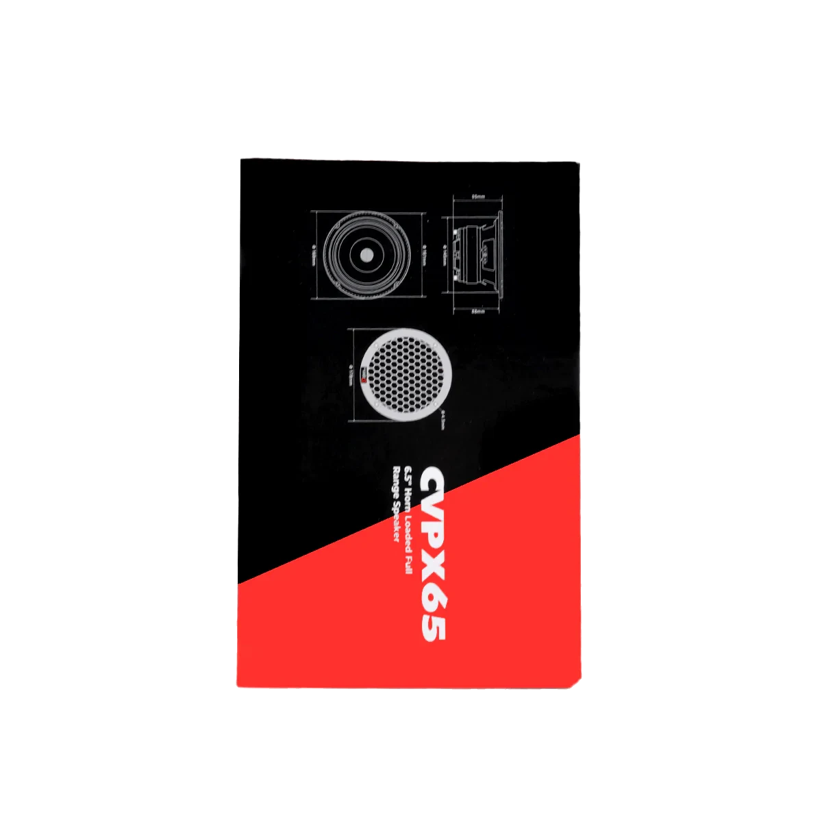 CVPX65 - CVPX Series 6.5" 2-Way Full Range Speaker w/Horn Tweeter