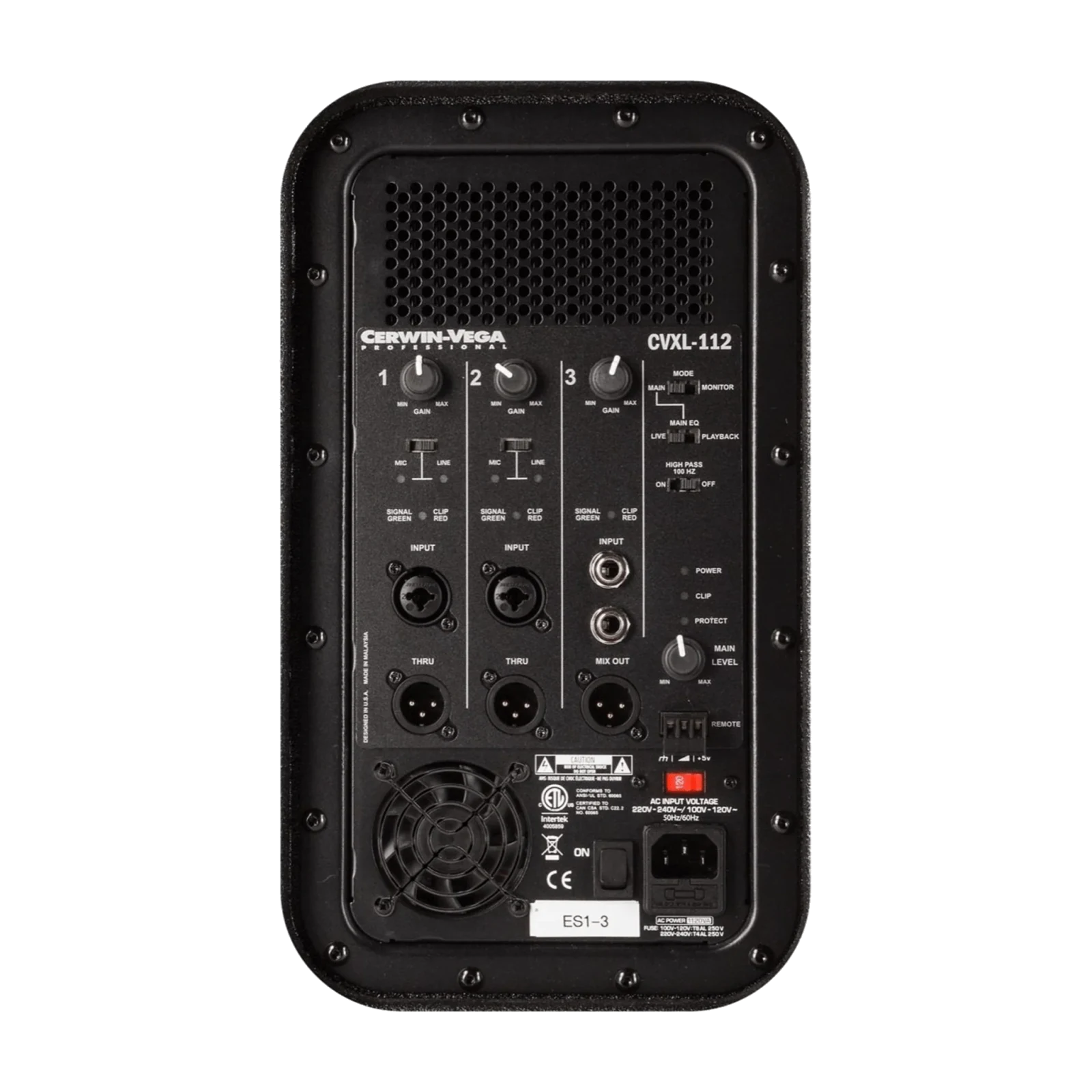 CVXL-112 2-Way Powered Loudspeaker