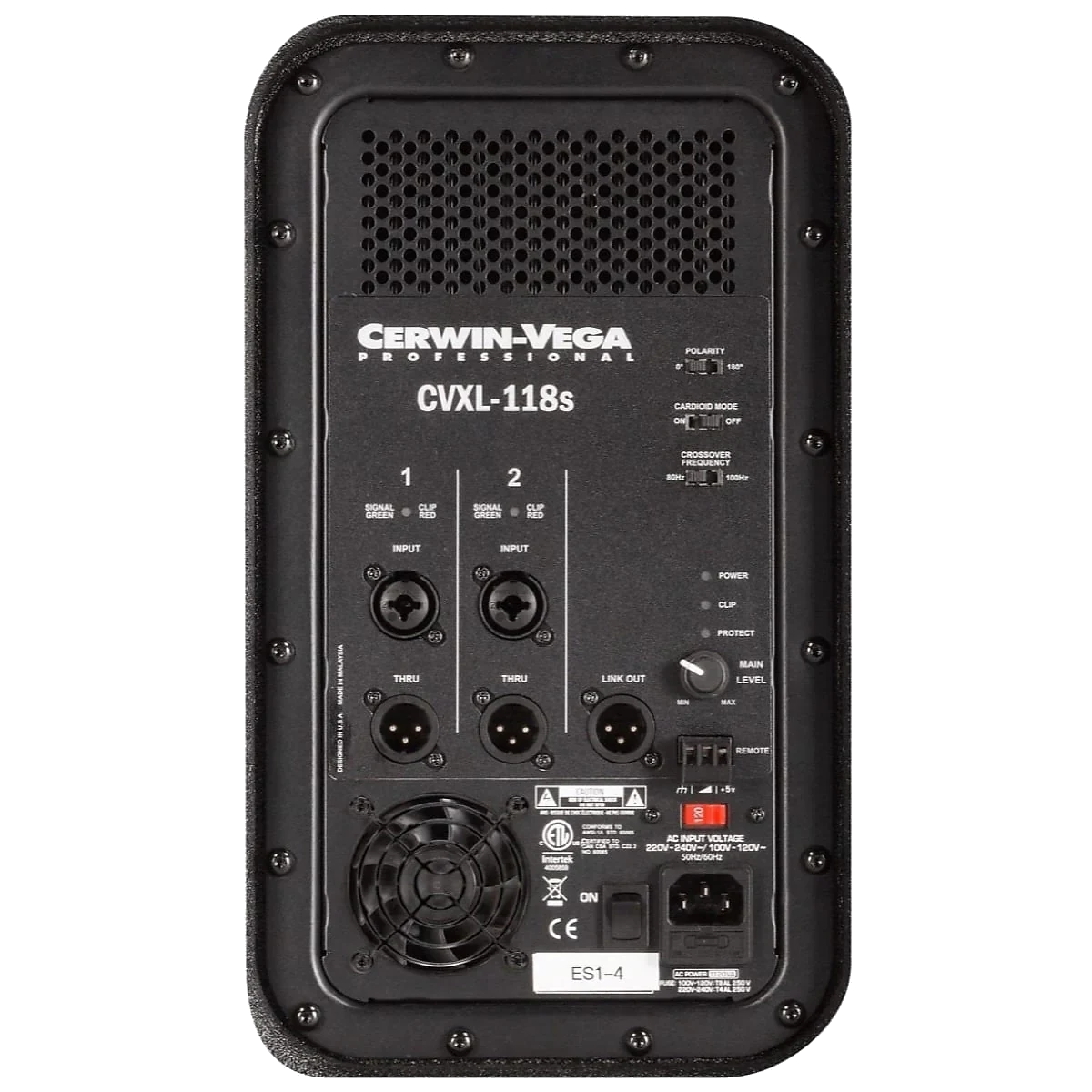 CVXL-118S-NA 18" Powered Subwoofer