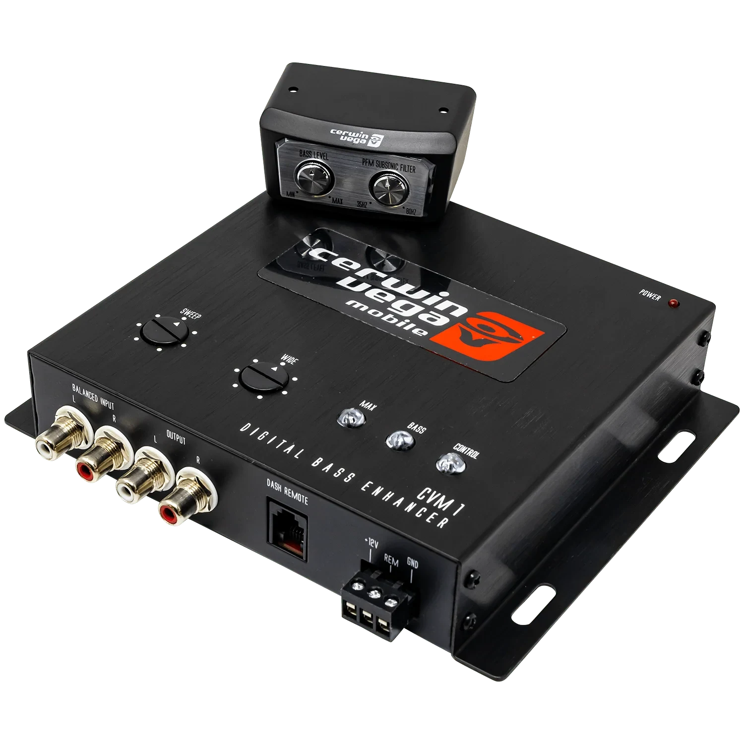 Vega Series Digital Car Audio Bass Enhancer Driver Equalizer - CVM1