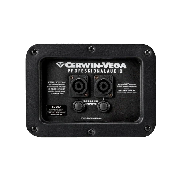 EL-36D 18" Passive Horn Subwoofer W/ Tour Shield