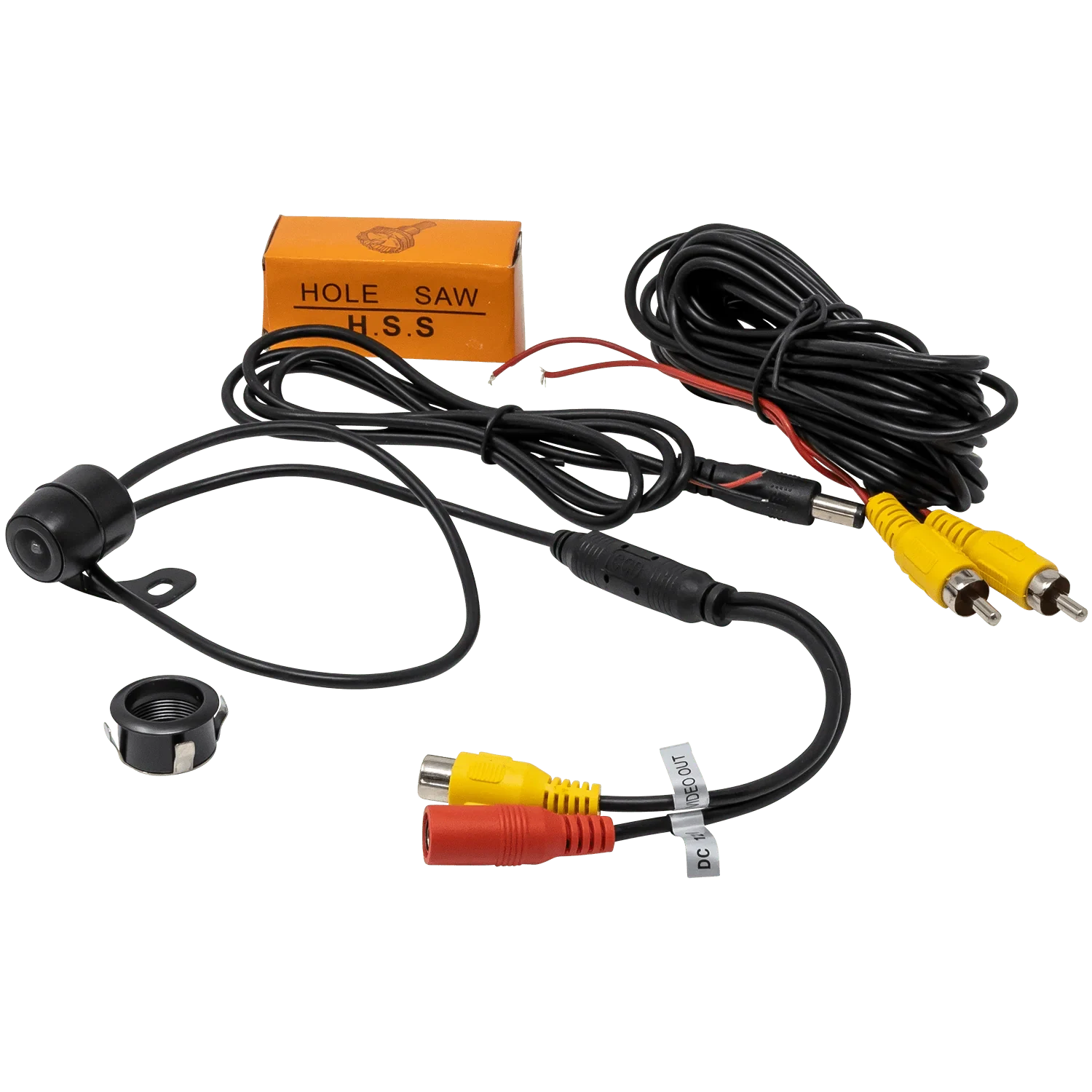 Flush Mount And Bracket Mount Rear View Camera-CRT1