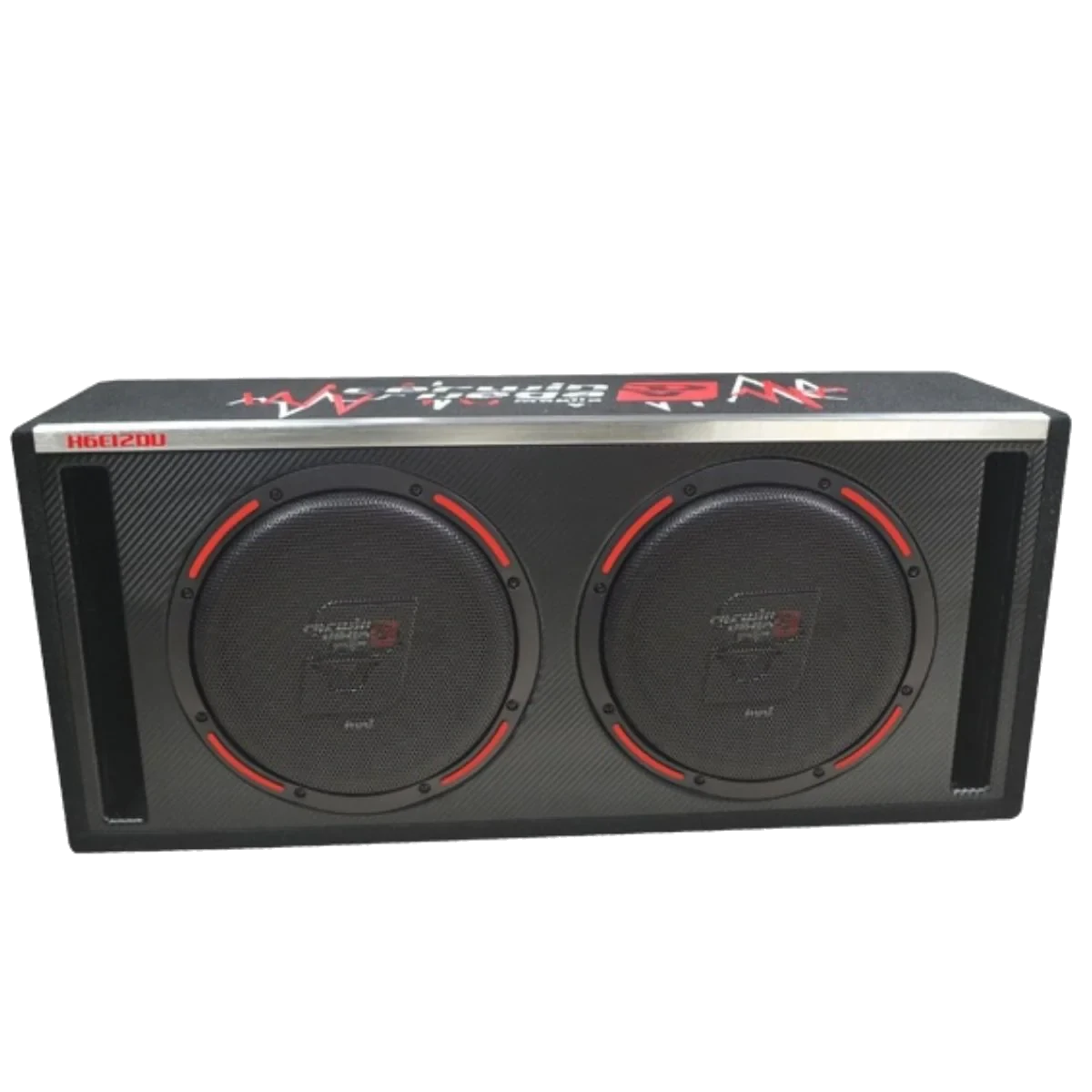 HED Series Dual 12" Vented Subwoofer Enclosure (Passive) - H6E12DV