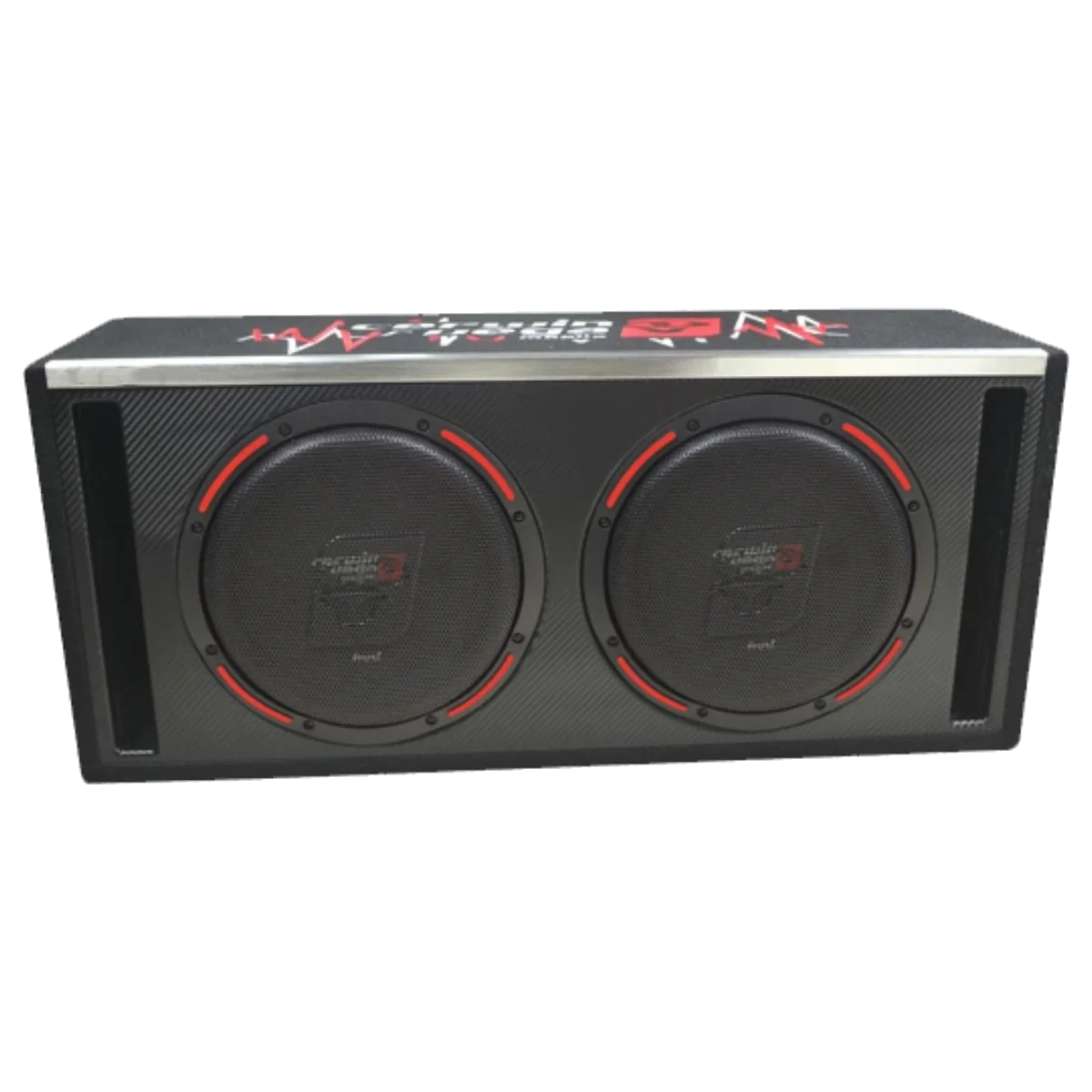 HED Series Dual 10” Vented Subwoofer Enclosure (Passive) - H6E10DV