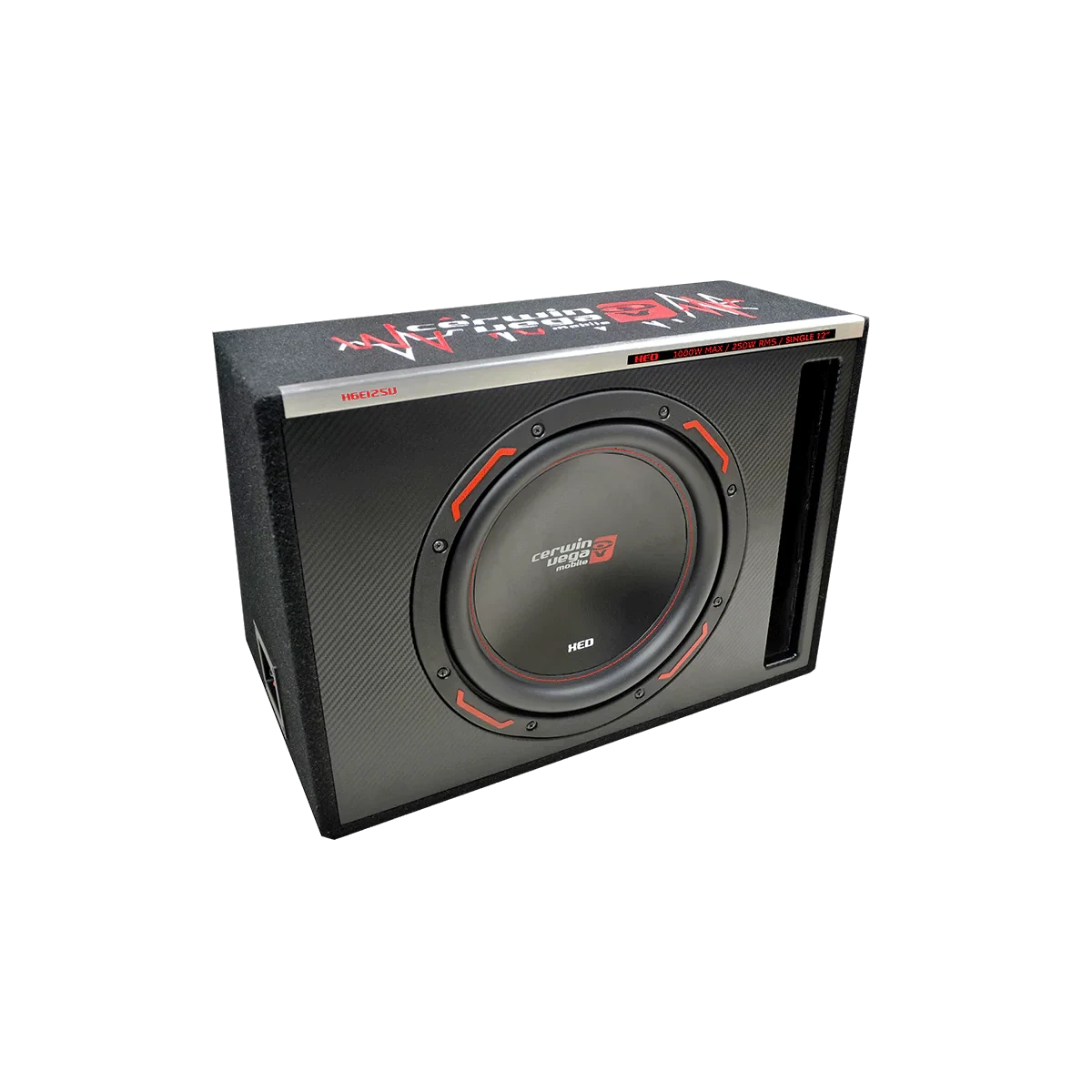 HED Series 12" Vented Subwoofer Enclosure (Passive) - H6E12SV