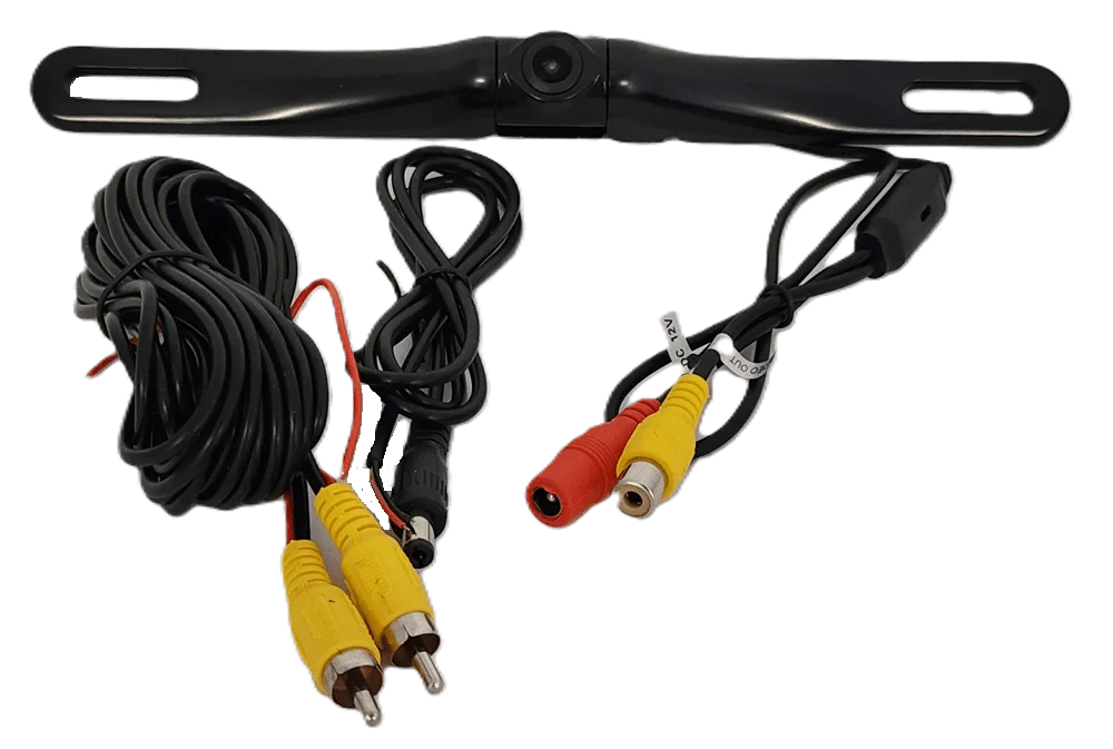 CERWIN-VEGA CLP1 - Black HD Slim License Plate Backup Camera