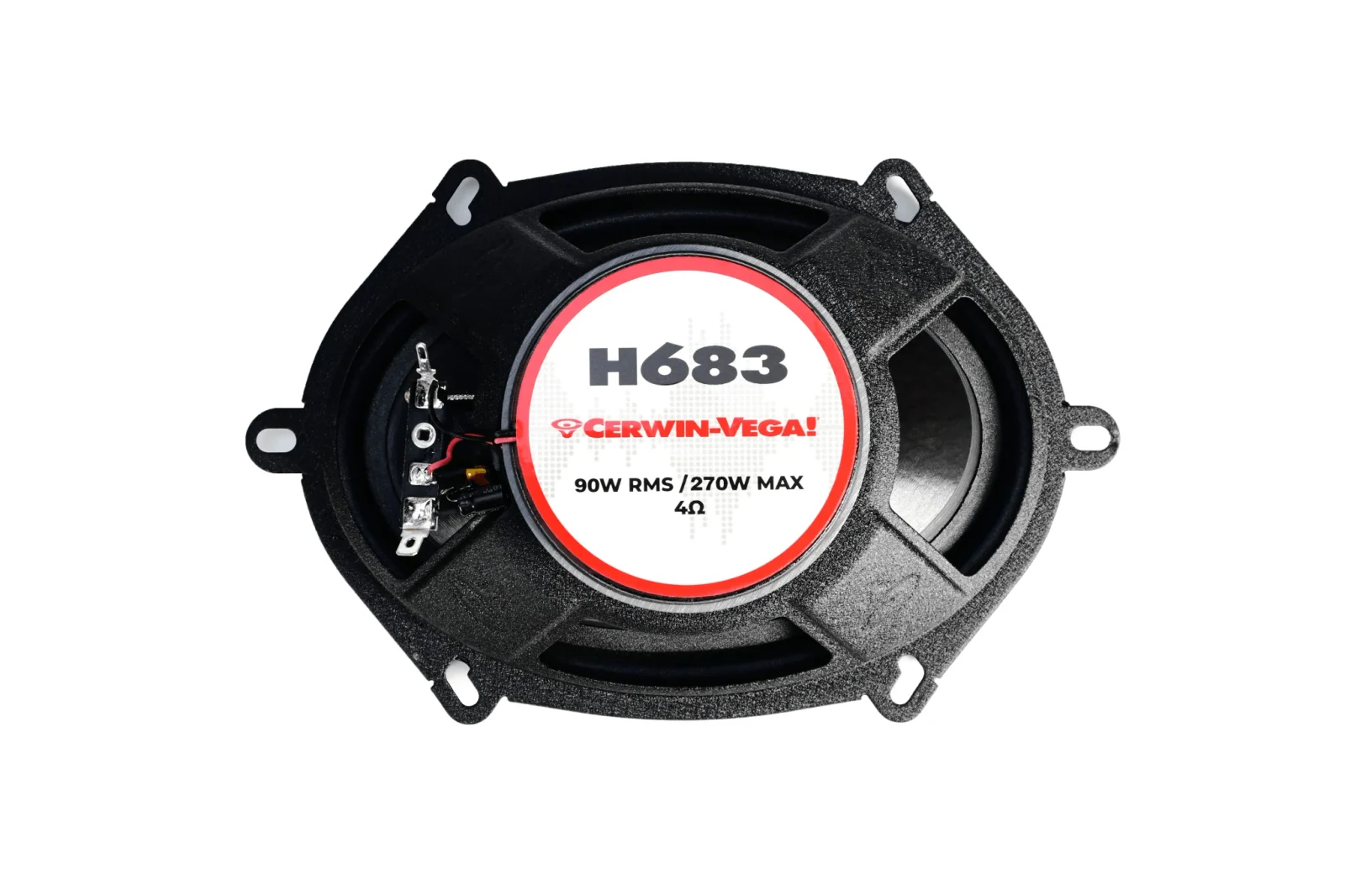 H683 - HED 6"x8” 3-Way Coaxial Full Range Speaker Set