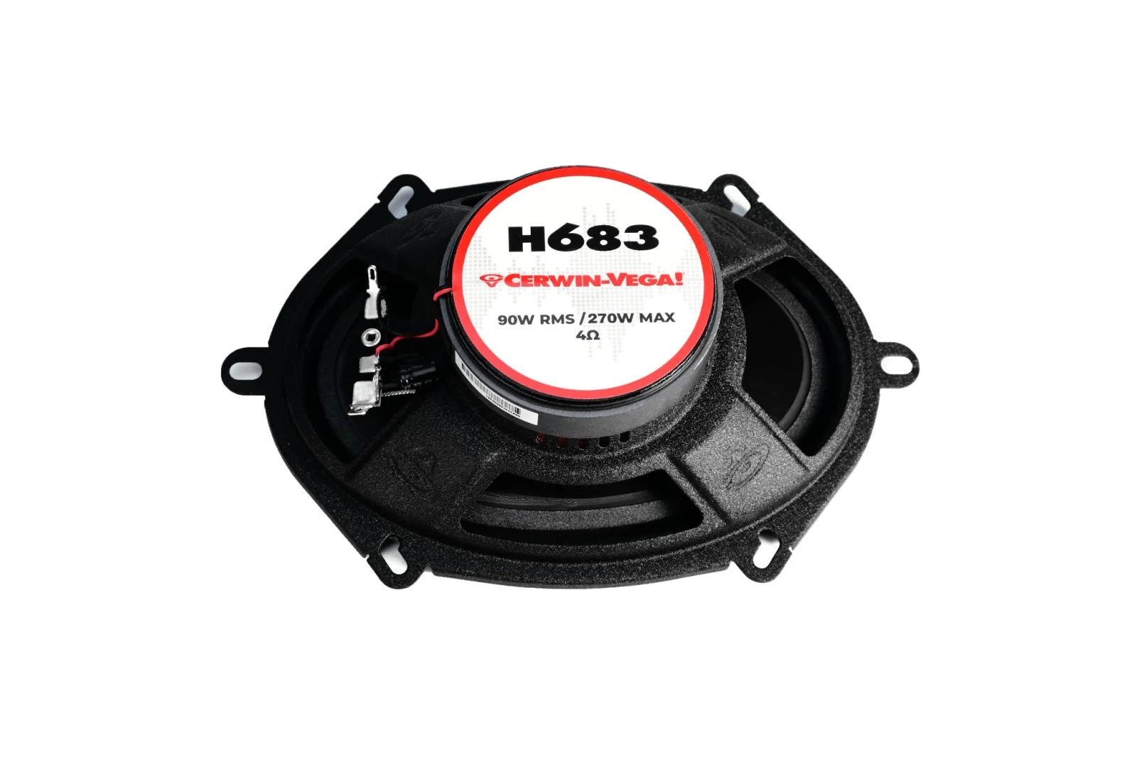 H683 - HED 6"x8” 3-Way Coaxial Full Range Speaker Set