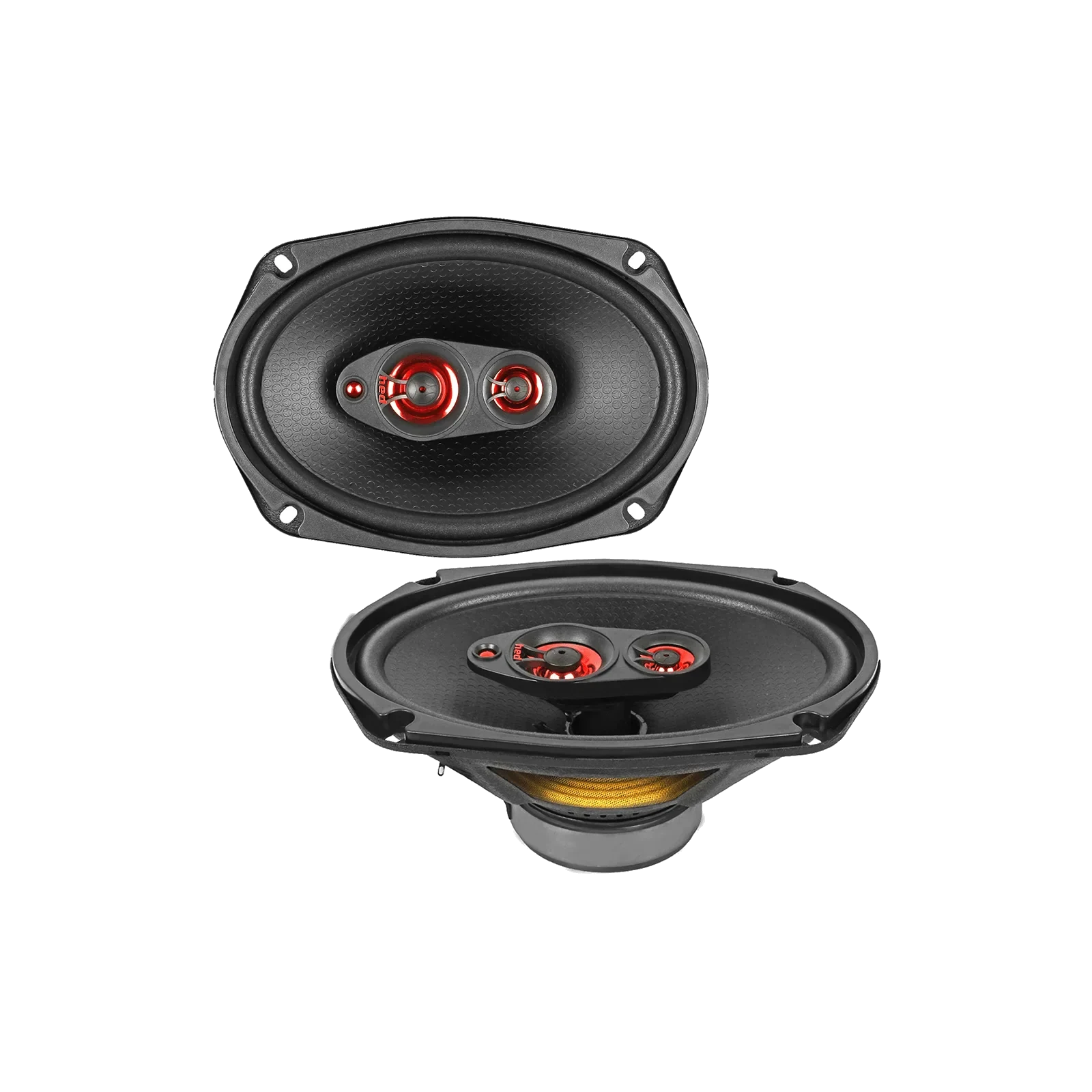 H694 - HED 6"x9” 4-Way Coaxial Full Range Speaker Set