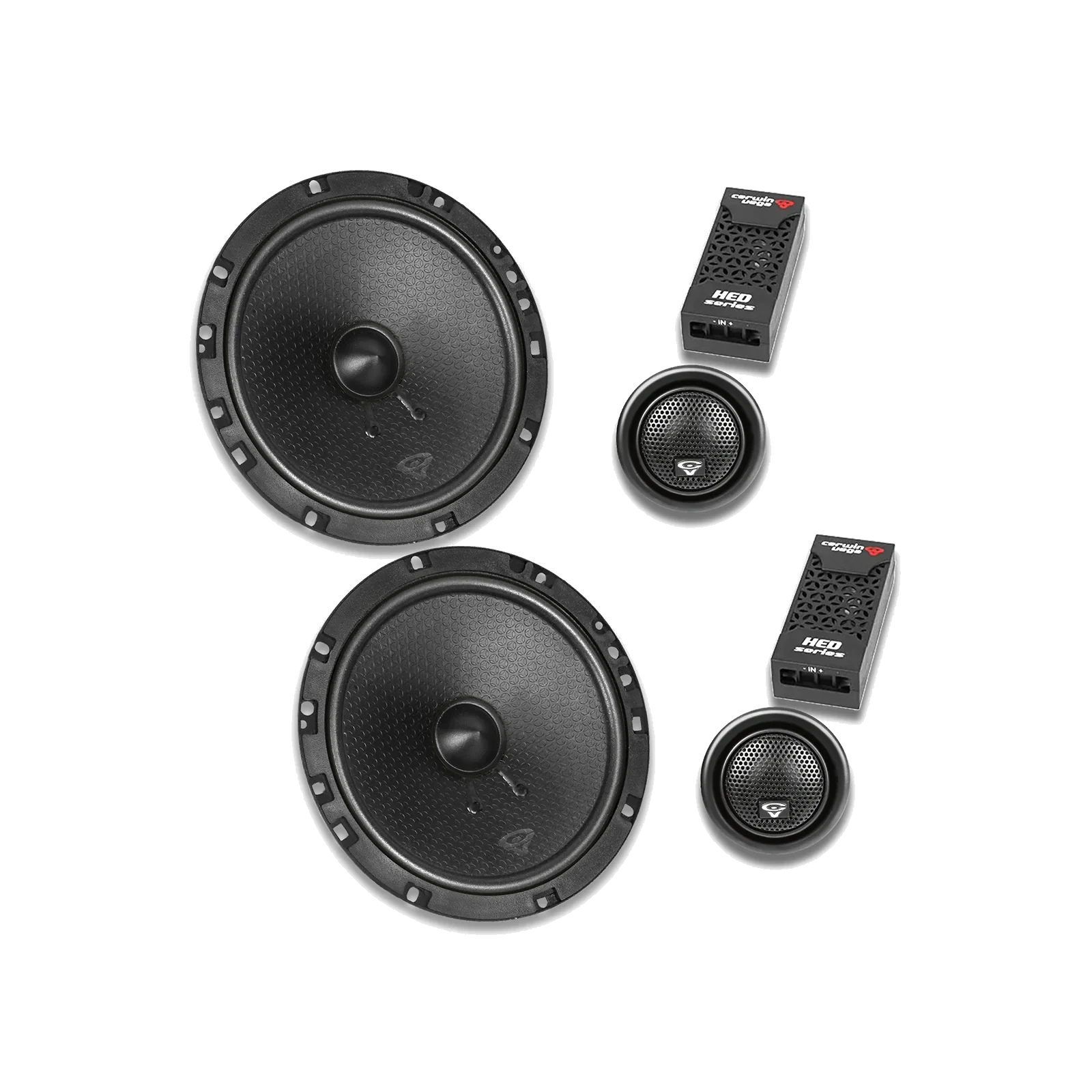 H675C - HED 6.75” 2-Way Component Full Range Speaker Set