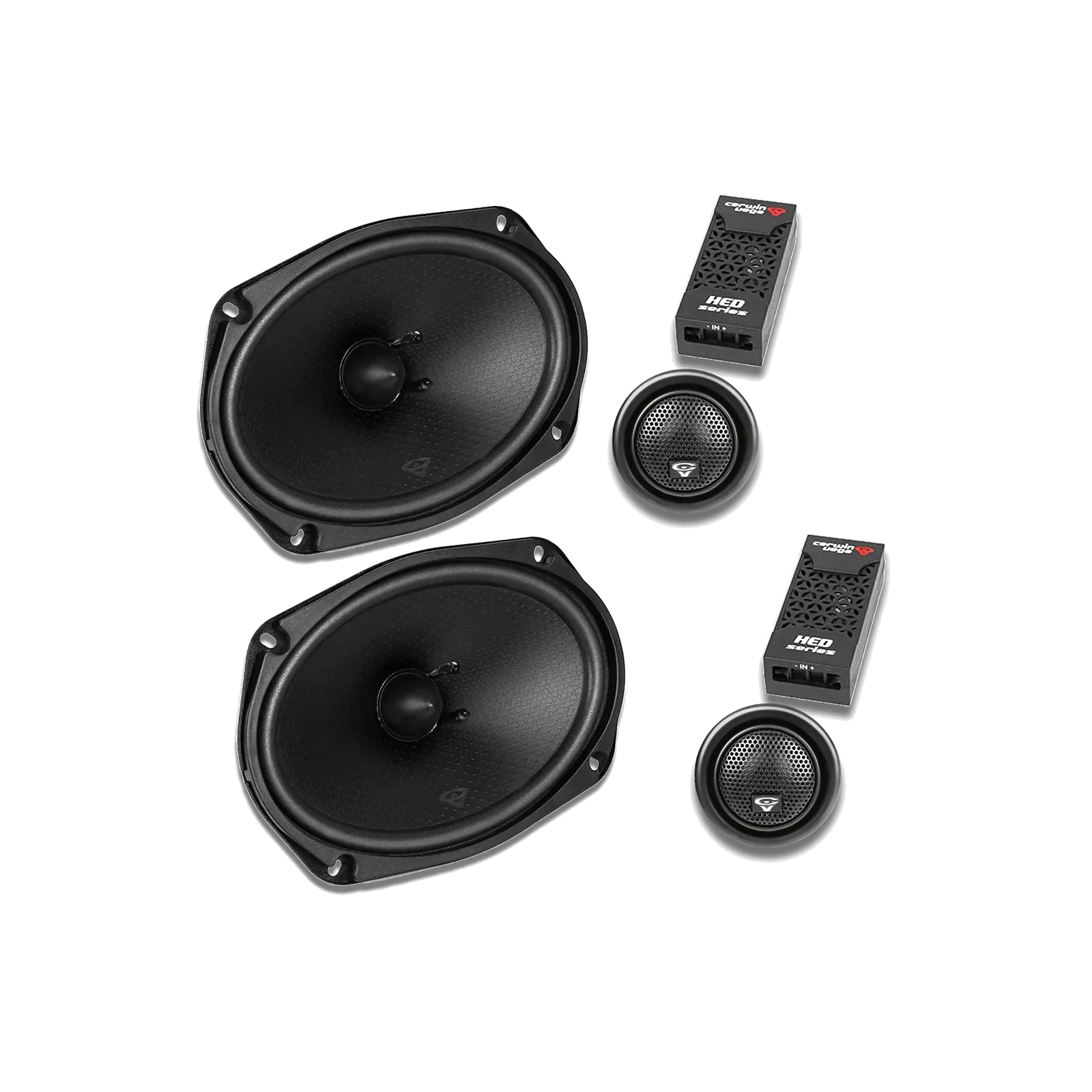 H69C - HED 6"x9” 2-Way Component Full Range Speaker Set