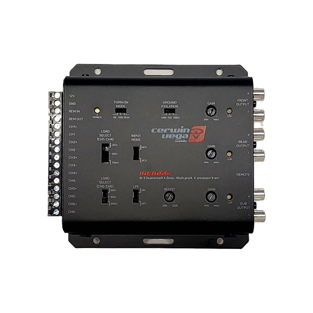 IOEM66 - 6 IN / 6 OUT Line Output Converter - IOEM66