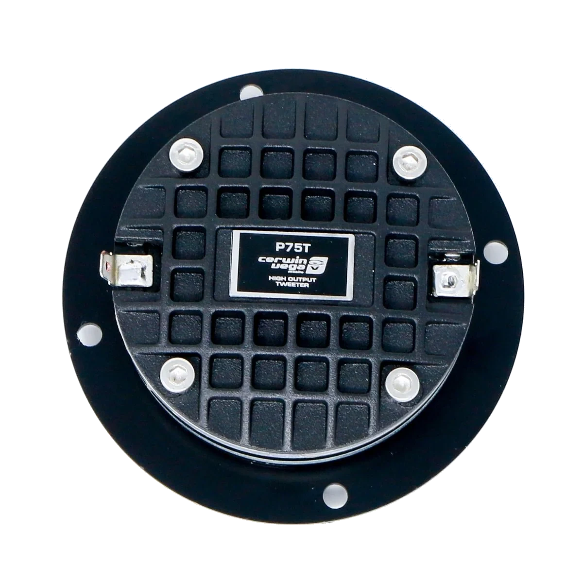 Pro Series 1" Flush Mount Compression Horn Tweeter - P75T