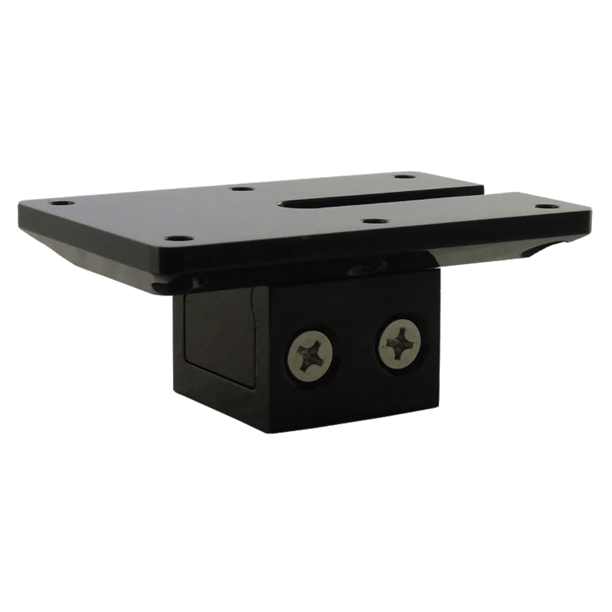 RPM Flat Mount Bracket For Surface/Deck Mount (Black) - RPMFMCBLK