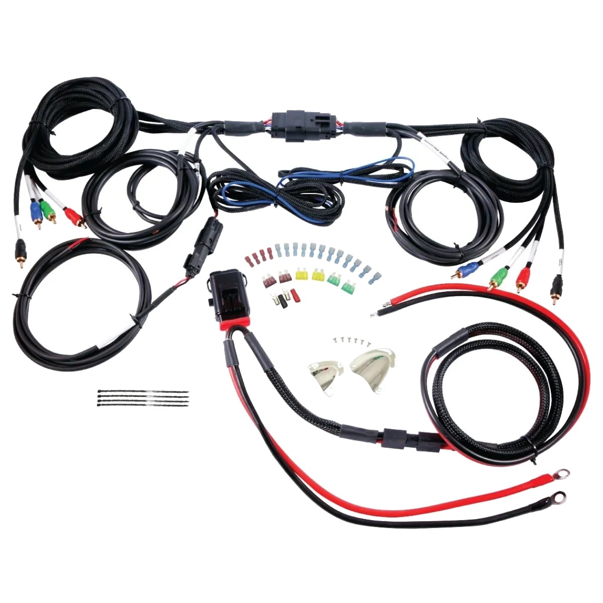 1998-2023 Harley Davidson® - 4 Channel Amplifier Installation Kit - CMHR4