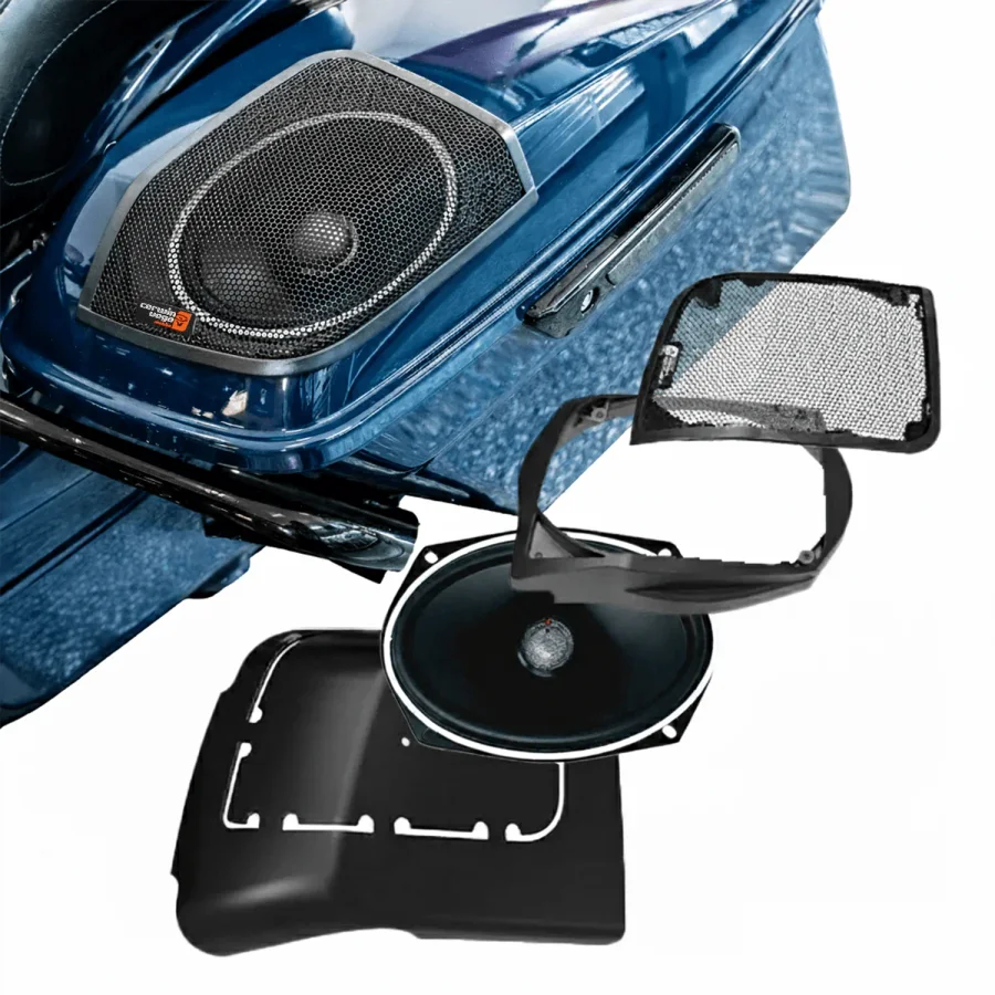 2014-2023 Harley Davidson® Cut In Lid Kit with ST69CX (4Ω) - RPMST694LK