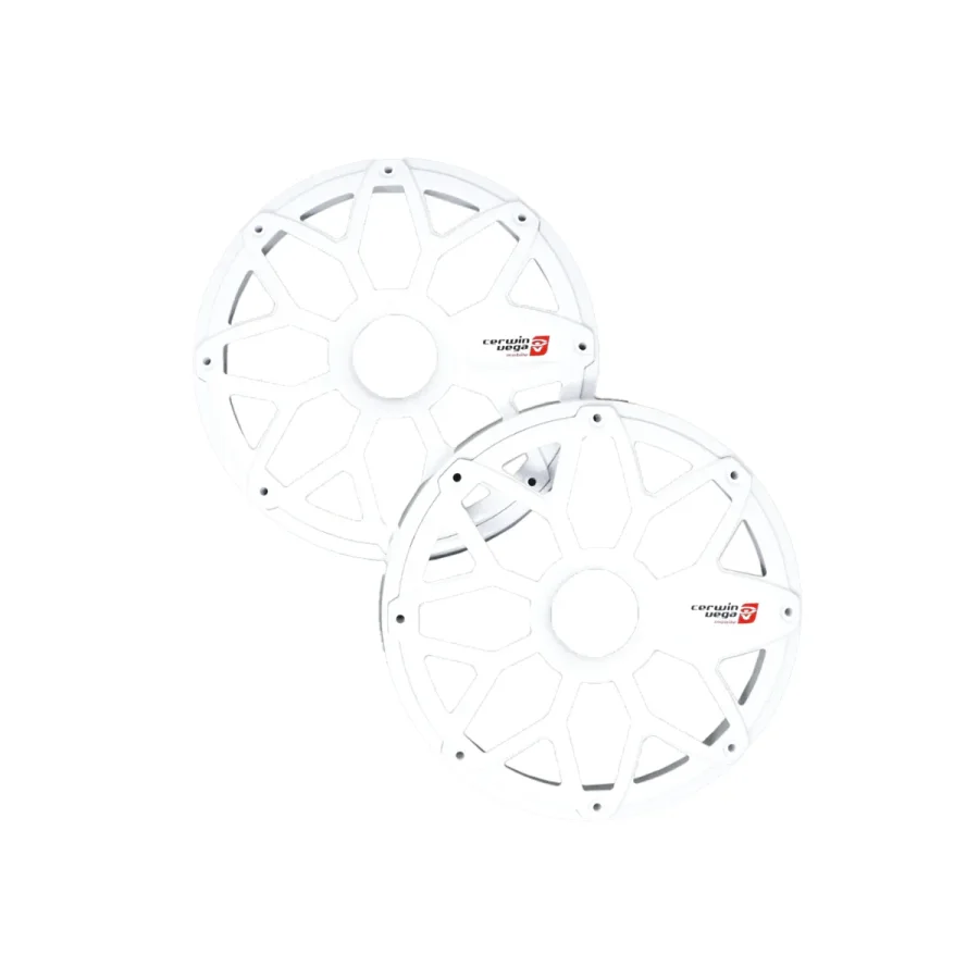 RPM Stroker 6.5" Flush Mount Speaker Grill, Steel With Powder Coating, Pair