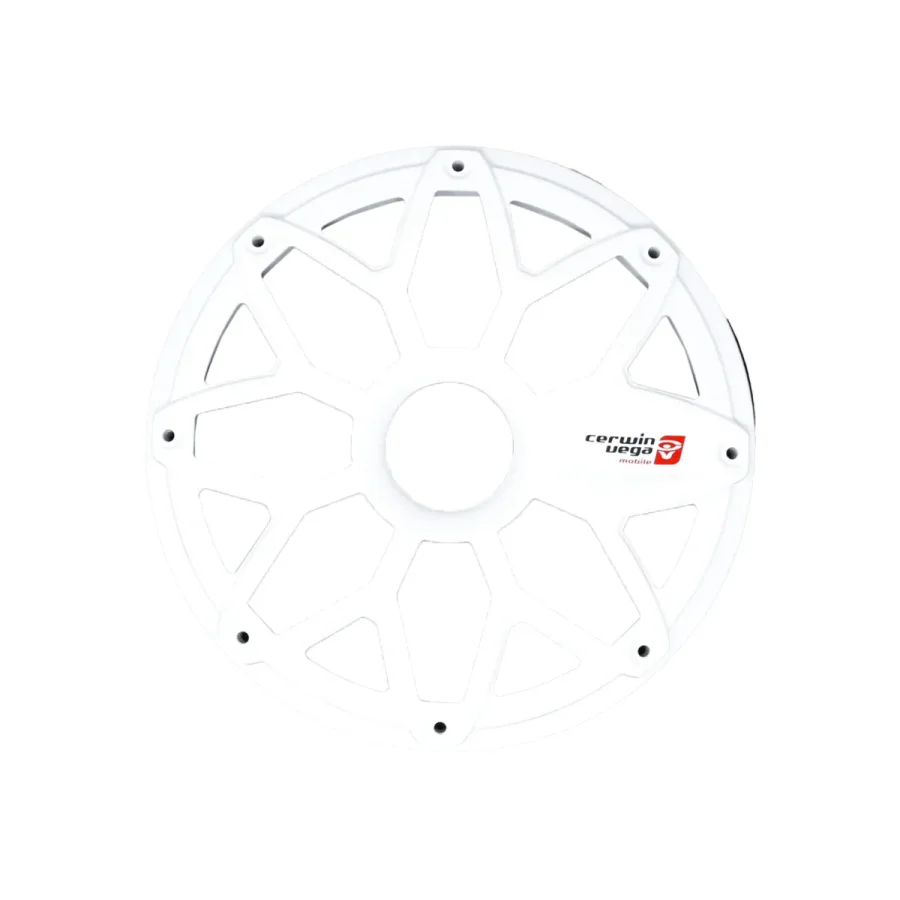 RPM Stroker 8" Flush Mount Speaker Grill, Steel With Powder Coating, Pair