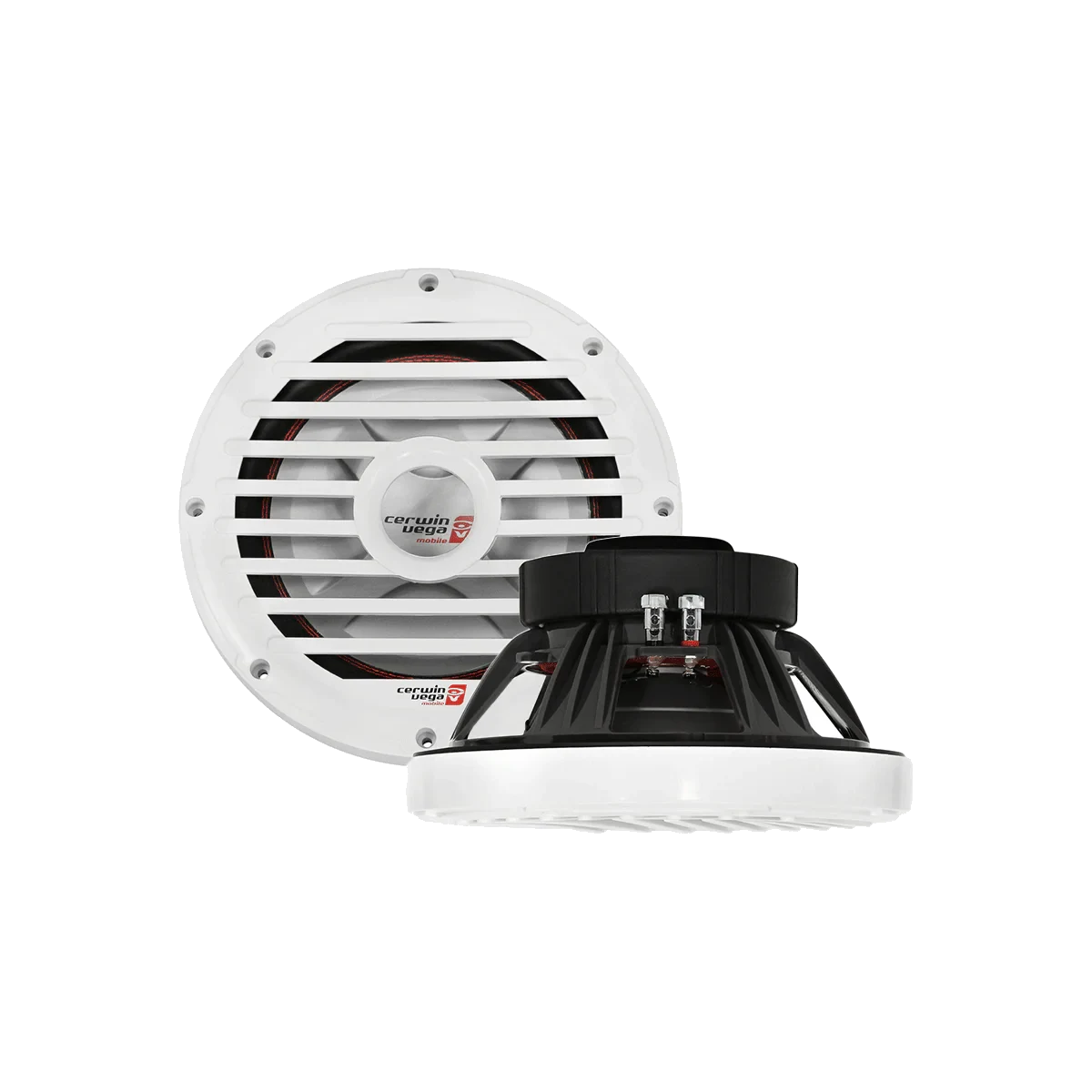 RPM Series 10" SVC Marine Subwoofer w/White Grill (4Ω) - RPM104SL