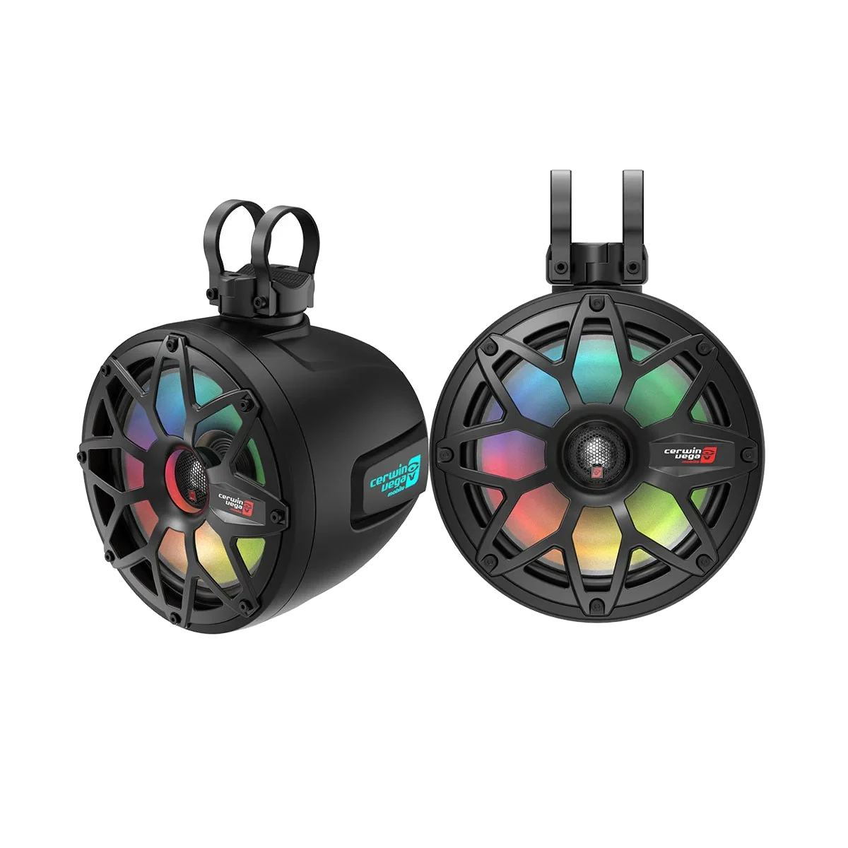 RPM Stroker 2-Way 8" RPM Stroker Pod Speaker System (Pair) - Black - SH8F4B