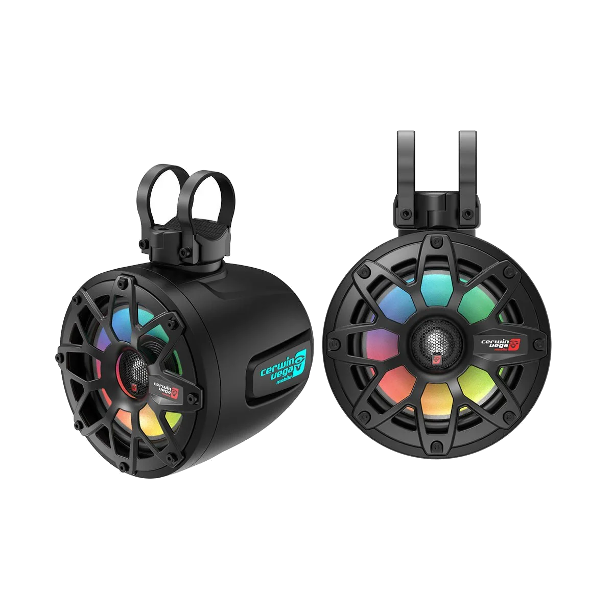 RPM Stroker 2-Way 6.5" Pod Speaker System (Pair) - Black - SH65F4B