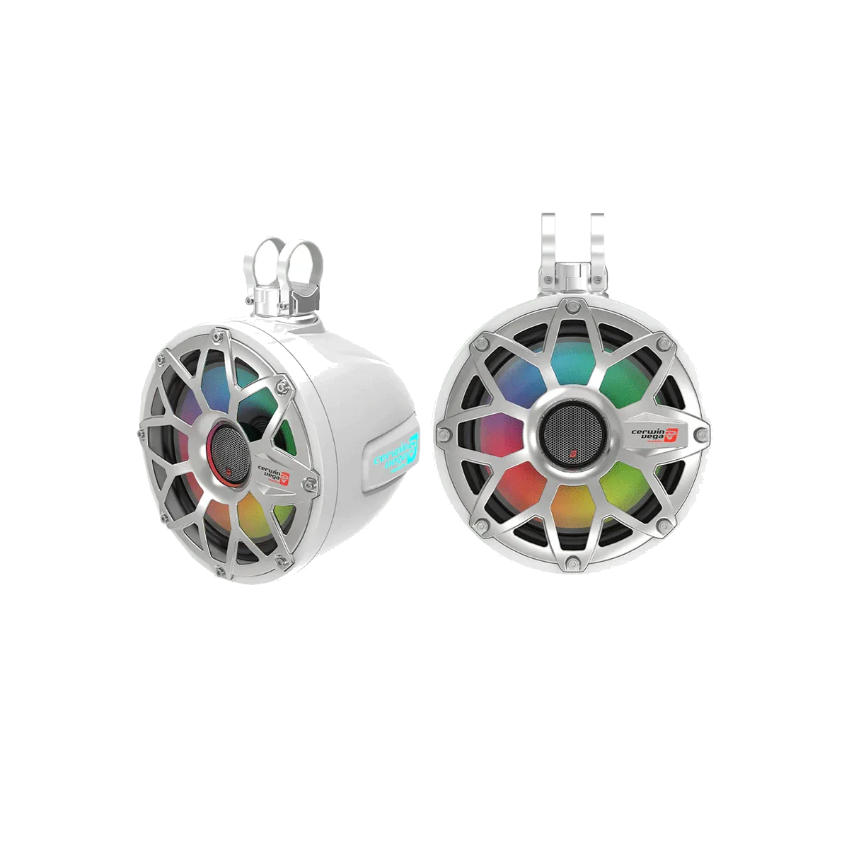 RPM Stroker 2-Way 10" RPM Stroker Pod Speaker System (Pair) - White - SH10F4W