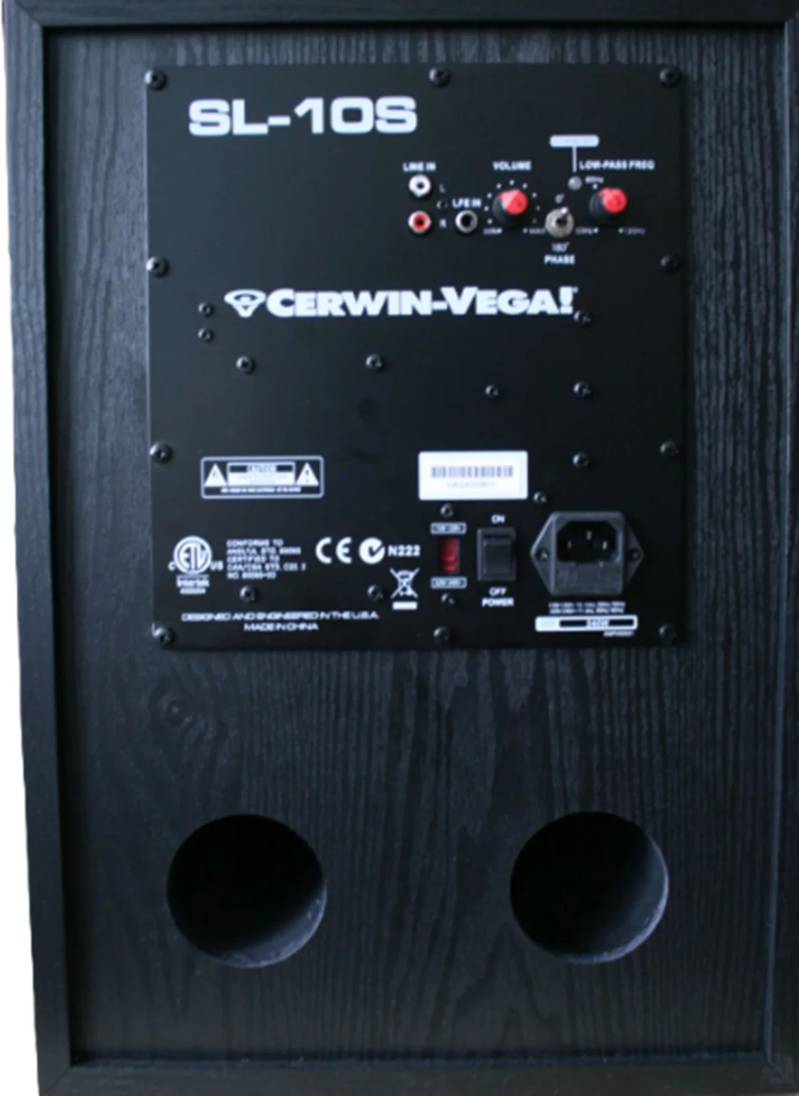 SL Series 10" Powered Home Theatre Subwoofer - SL-10S