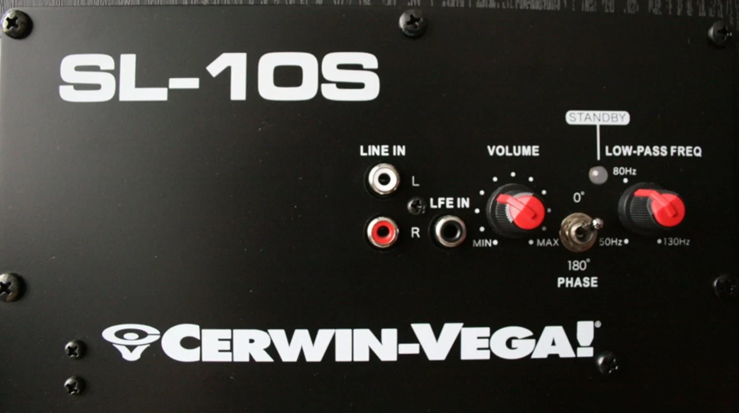 SL Series 10" Powered Home Theatre Subwoofer - SL-10S