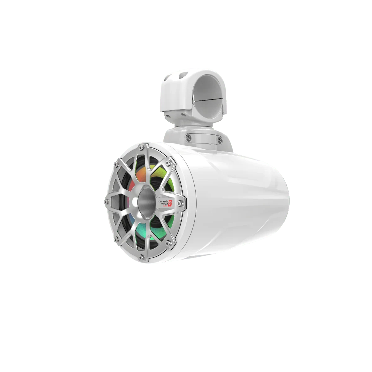 RPM Stroker 2-Way 6.5" Long Pod Speaker System (Pair) - White - SL65F4W