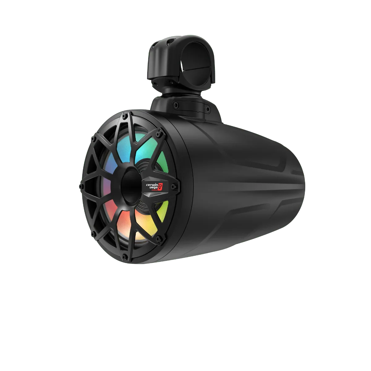 RPM Stroker 2-Way 8" Long Pod Speaker System (Pair) - Black - SL8F4B