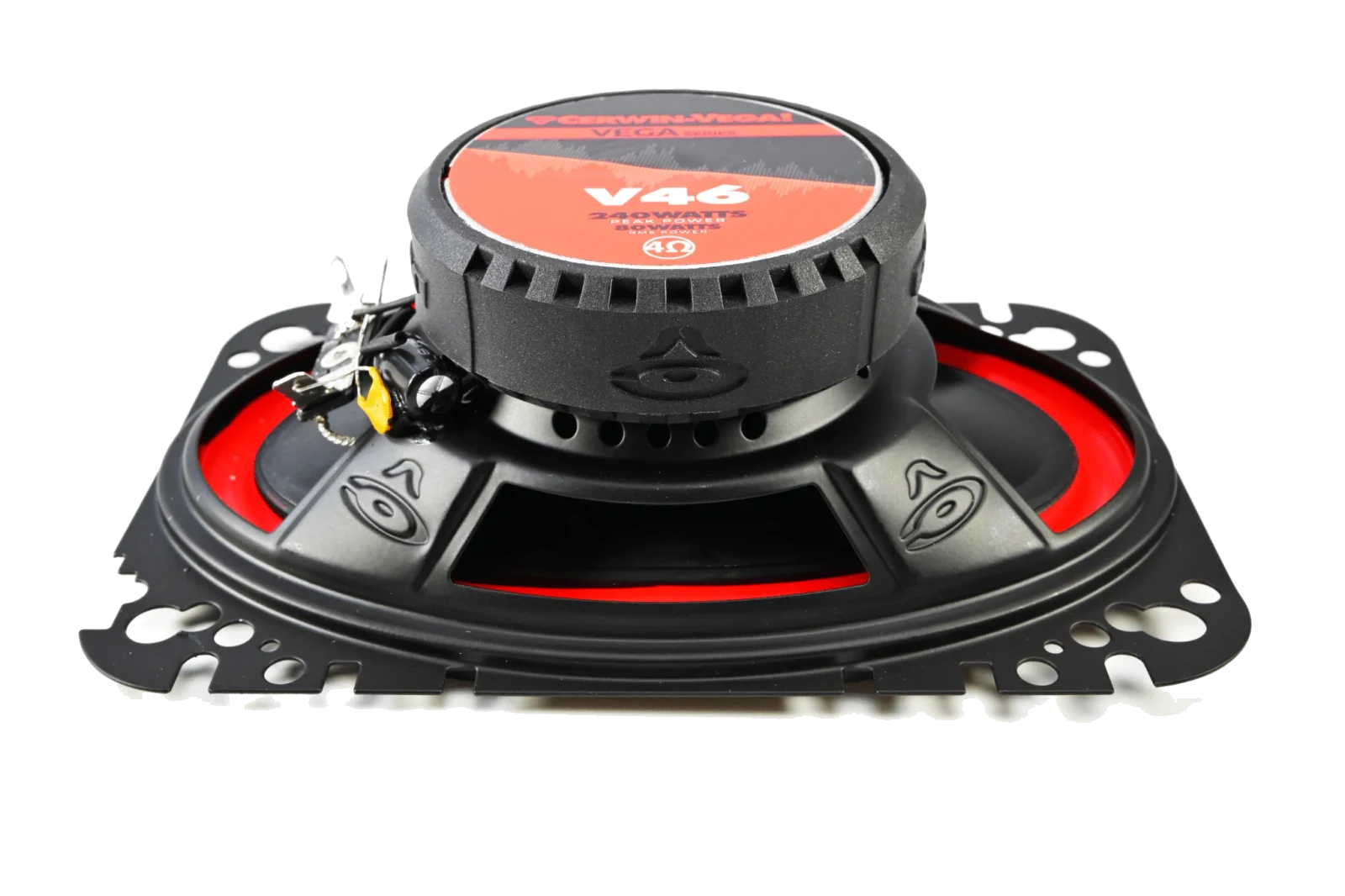 Vega 4"x6" 2-Way Coaxial Full Range Speakers (4Ω) - V46