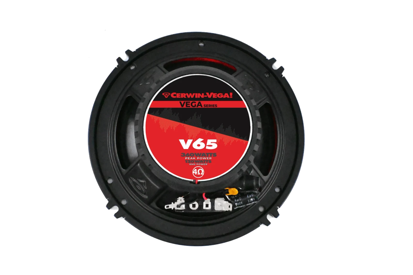 Vega 6.5" 2-Way Coaxial Speakers (4Ω) - V65
