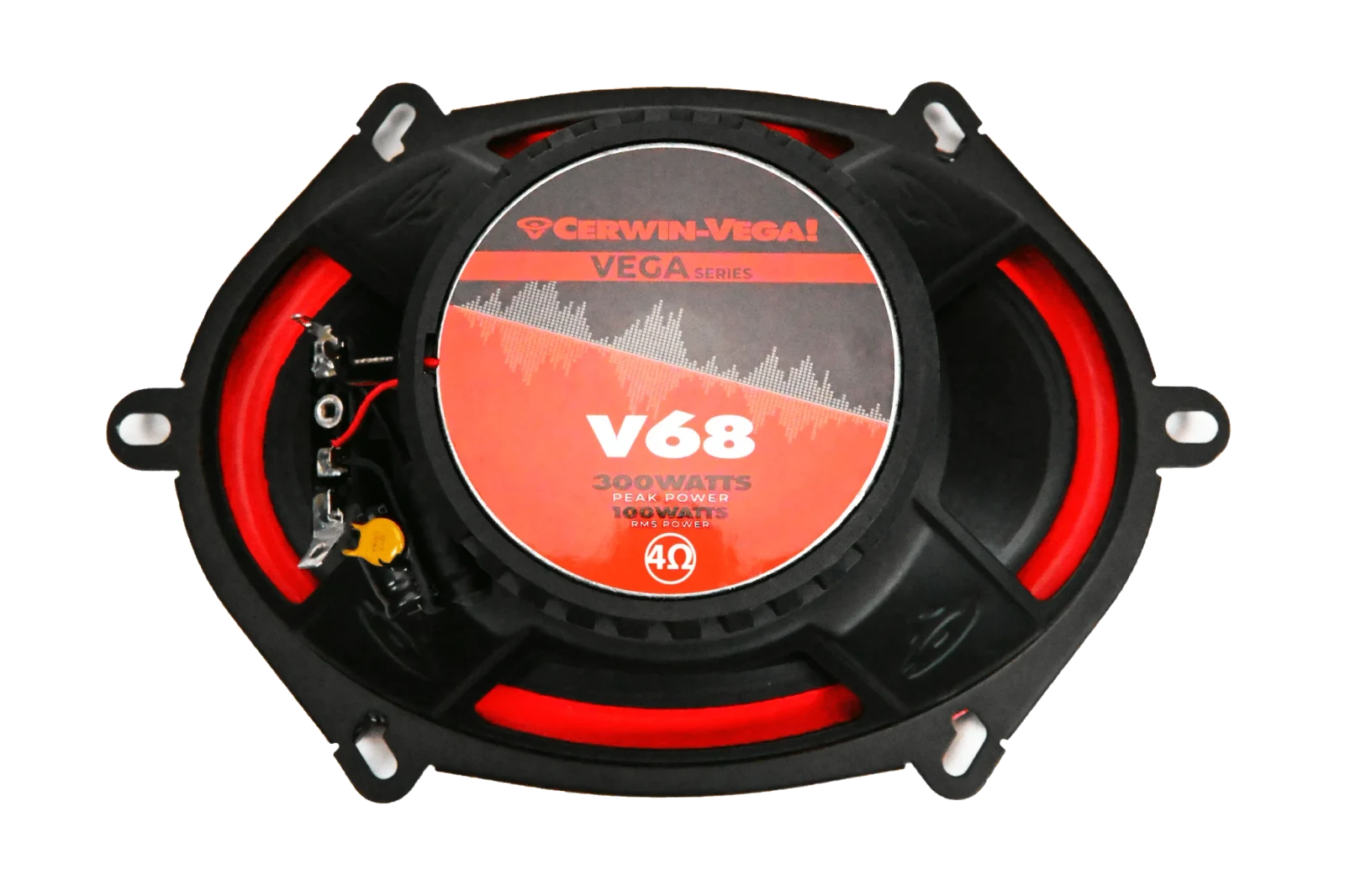 Vega 6"x8" 2-Way Coaxial Speakers (4Ω) - V68