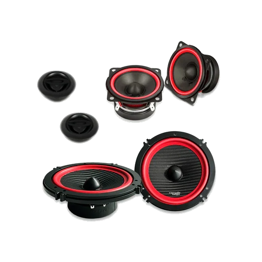 Vega 6.5" 3-Way Component Speaker System (4Ω) - V6525C