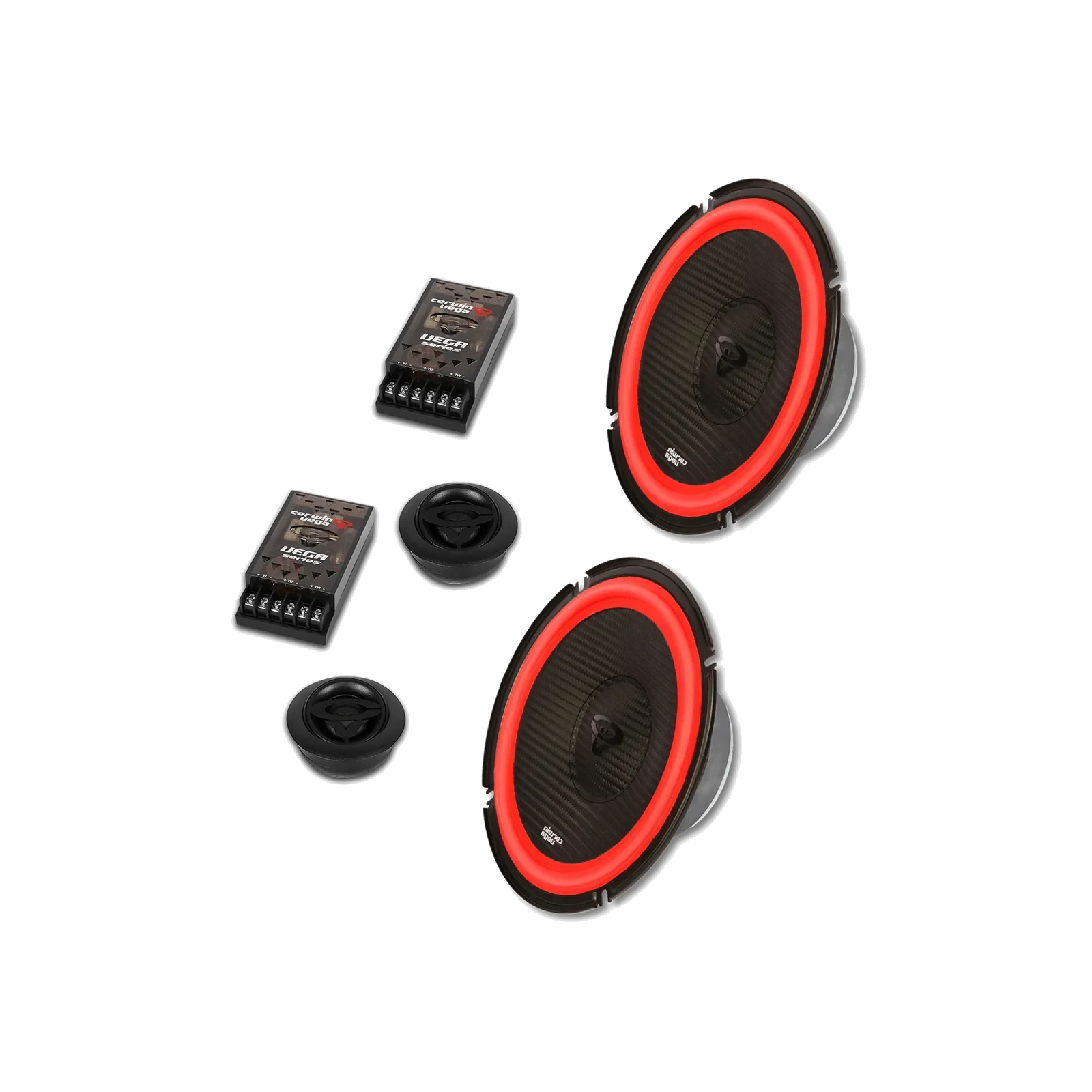 Vega 8" 2-Way Component Speakers Set - V80C