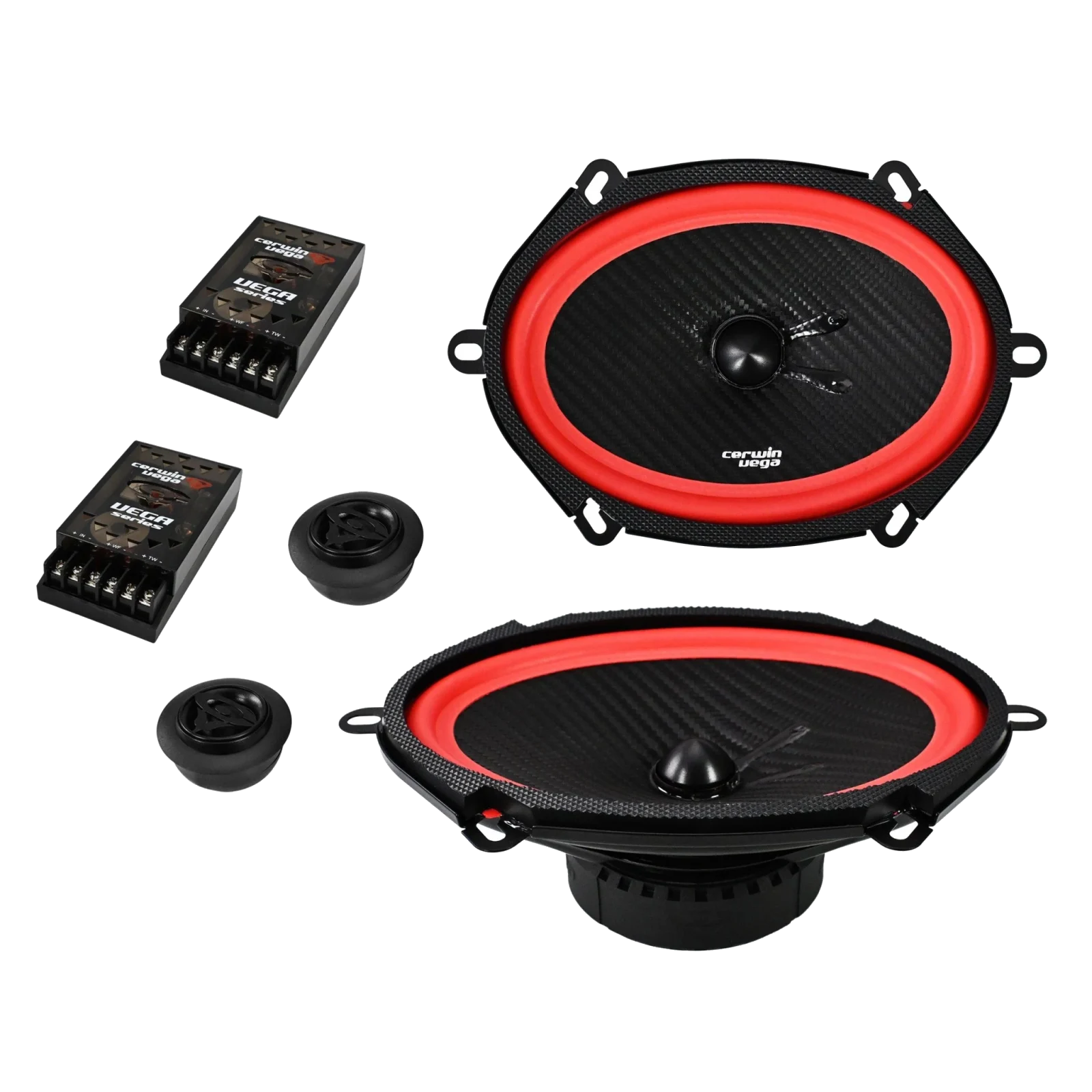 Vega 6×8" 2-WAY COMPONENT FULL RANGE SPEAKER SYSTEM (4Ω）- V68C