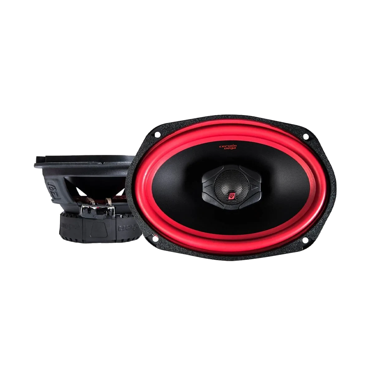 Vega Series 2-Way Coaxial Speakers W/1" Titanium Tweeter