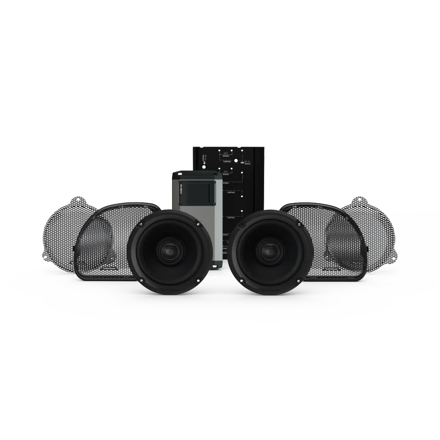Stage-2 Speaker & Amp Kit for 2014-2023 Harley-Davidson Street Glide & Road Glide (Gen-3)
