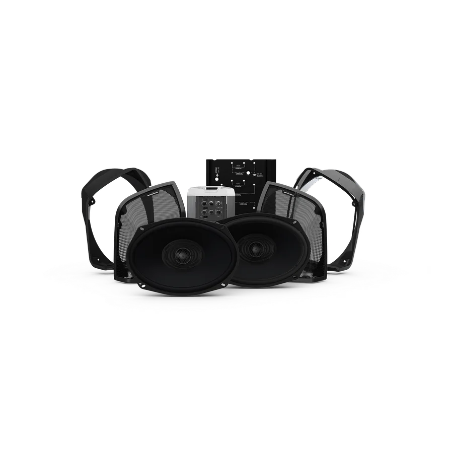 2-Speaker & Amp Kit for 2014+ Road King® (Gen-1)